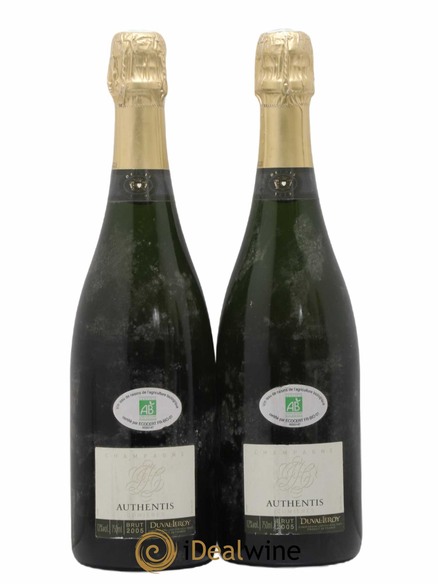 Champagne 2005 - Posten von 2 Flaschen - 0