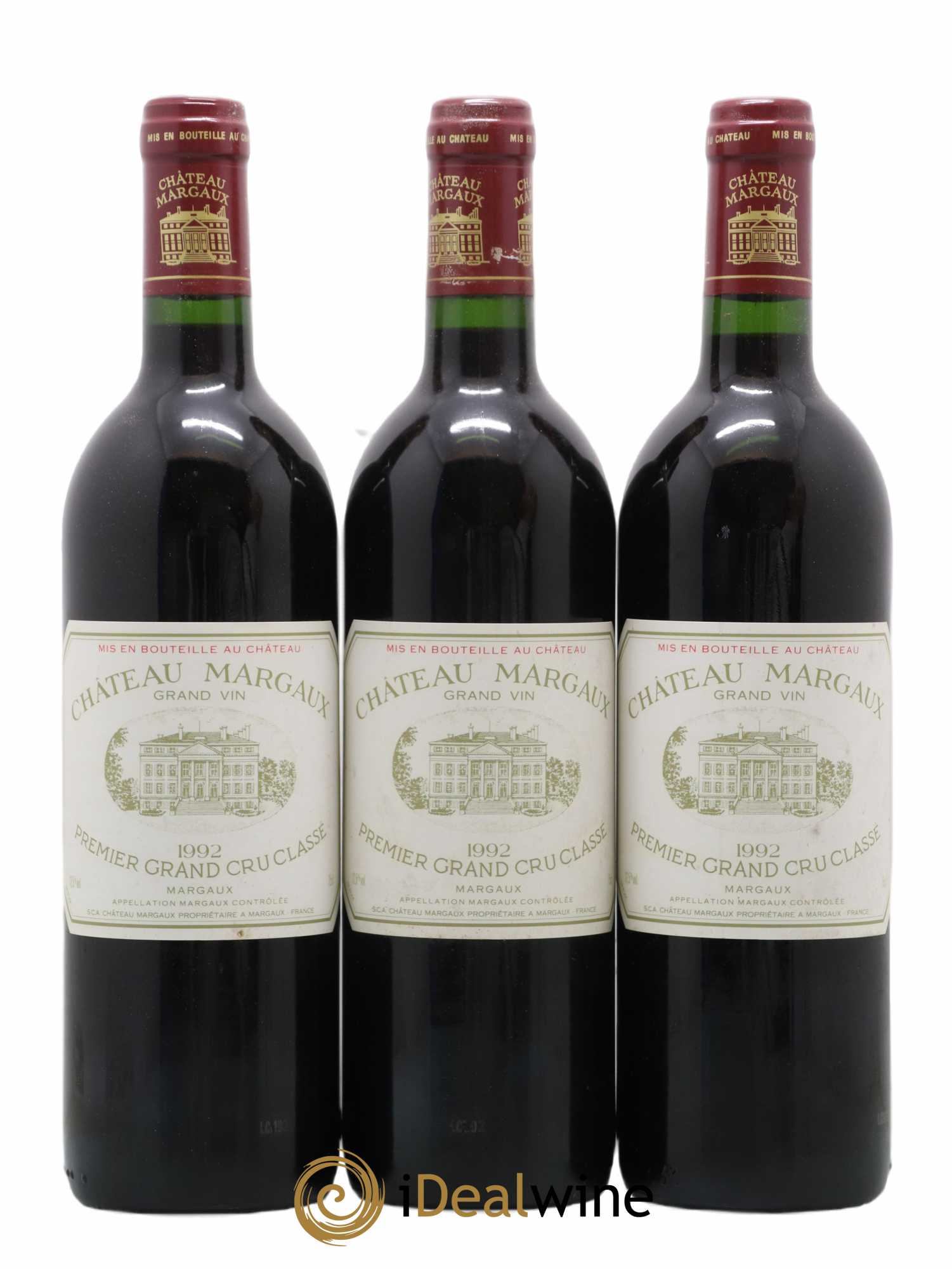 Château Margaux 1er Grand Cru Classé 1992 - Lot de 12 bouteilles - 4