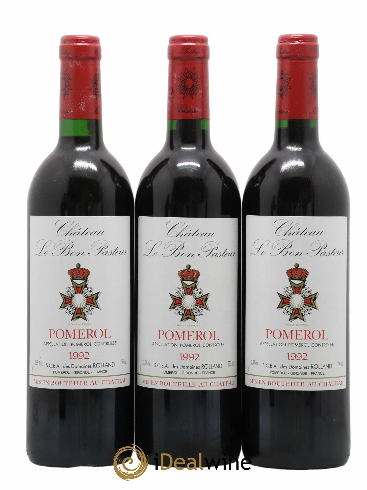 Château le Bon Pasteur 1992 - Posten von 12 Flaschen - 1