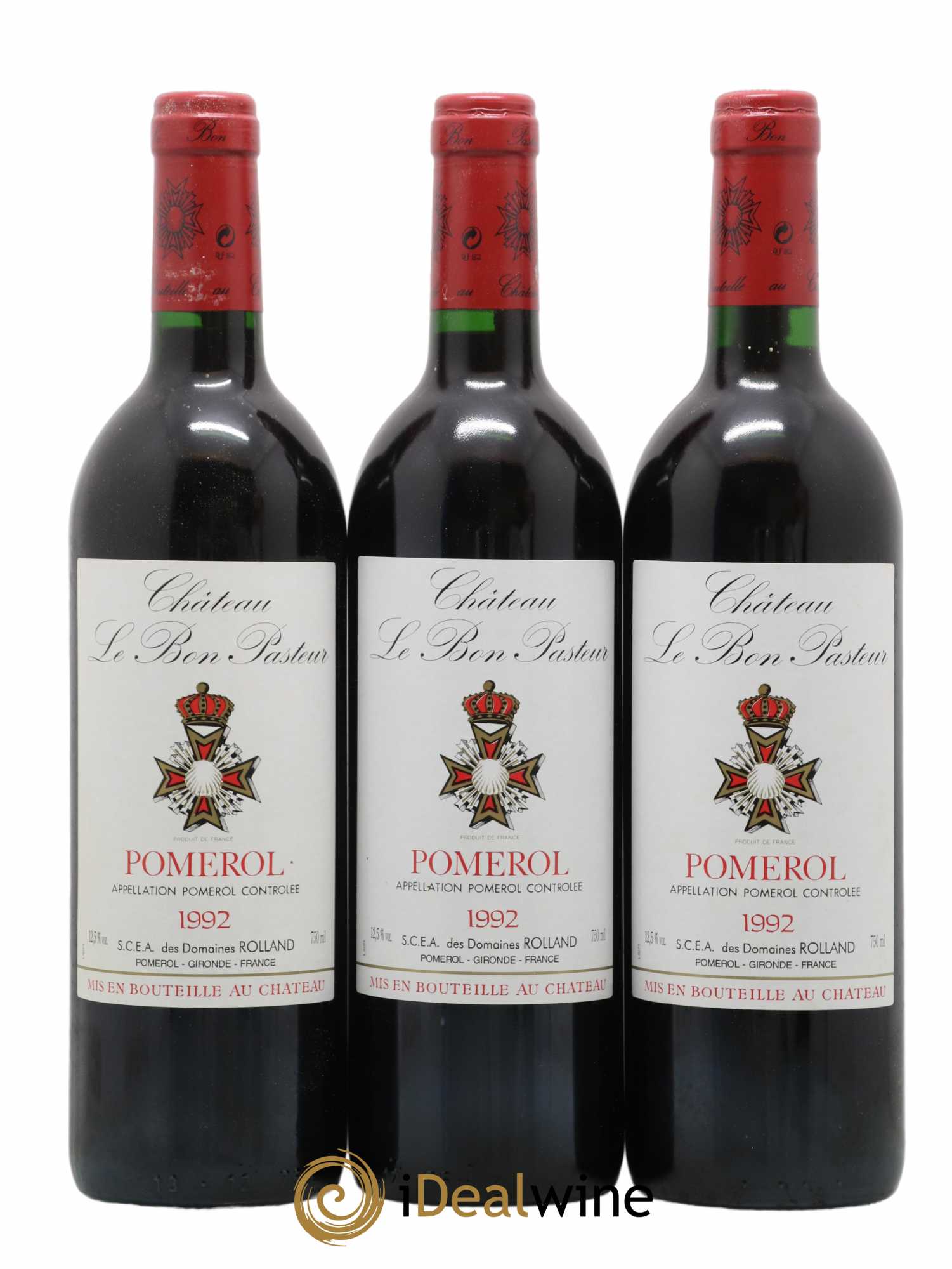 Château le Bon Pasteur 1992 - Posten von 12 Flaschen - 4