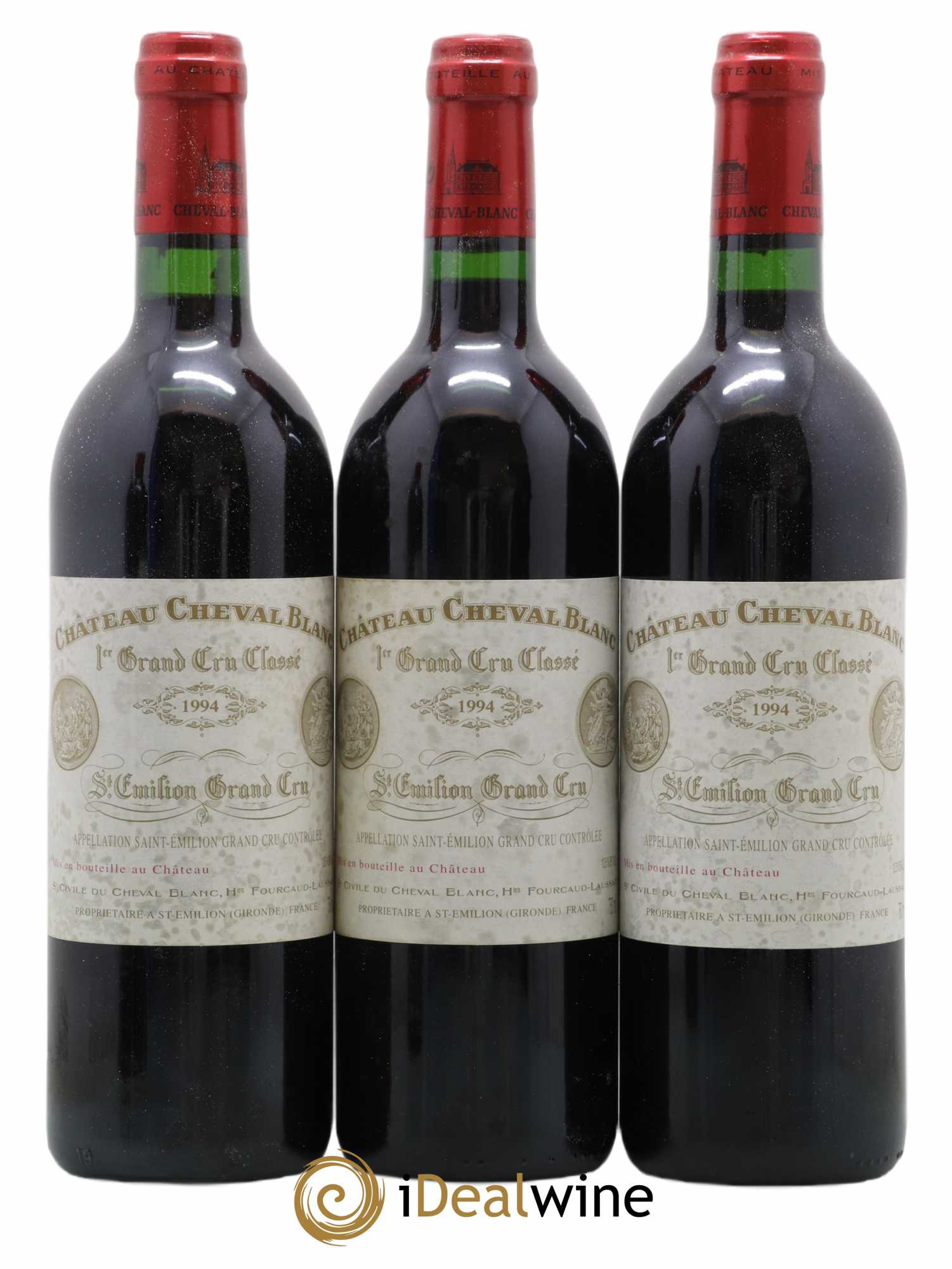 Château Cheval Blanc 1er Grand Cru Classé A 1994 - Lot de 12 bouteilles - 1