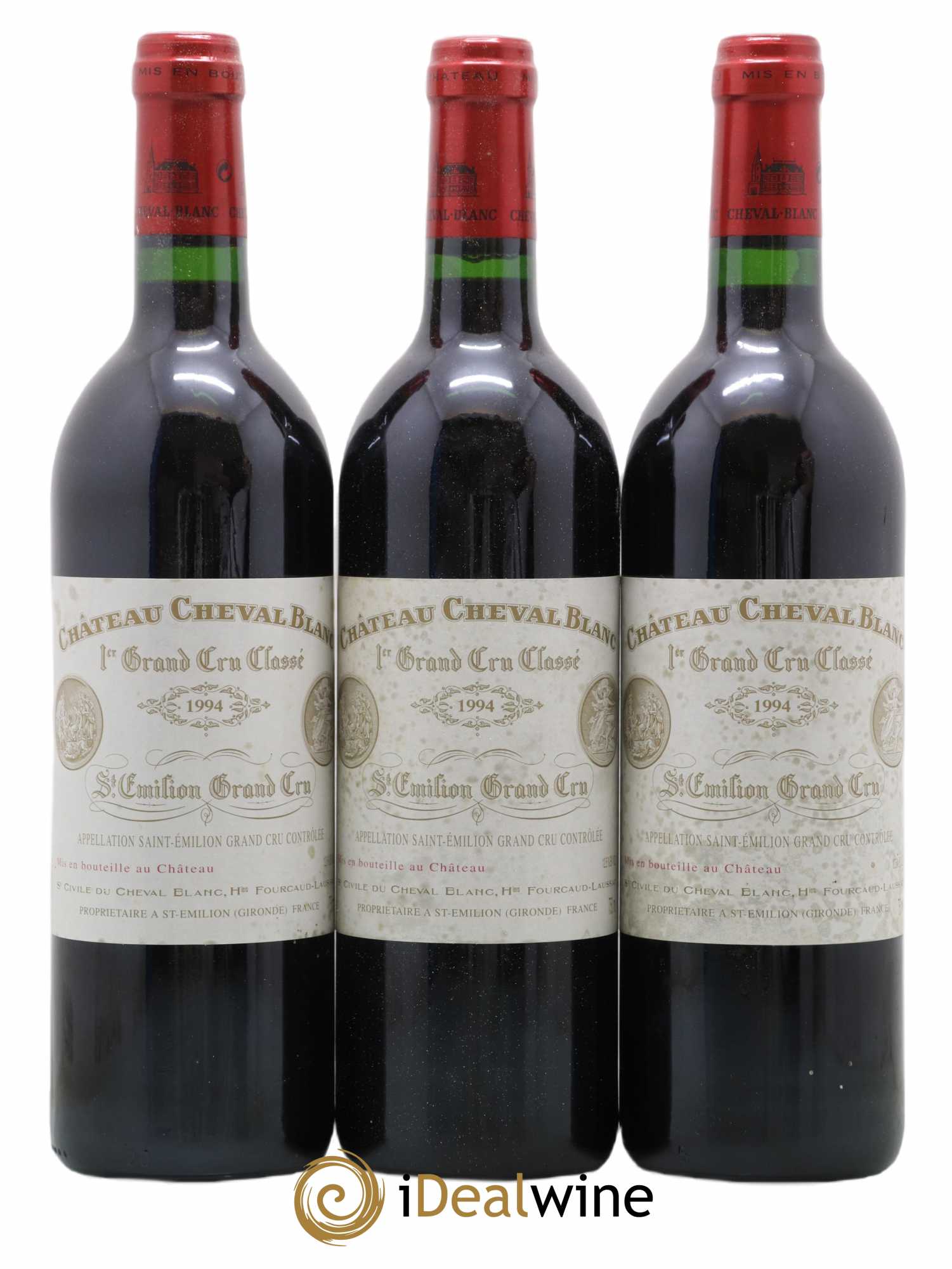 Château Cheval Blanc 1er Grand Cru Classé A 1994 - Lot de 12 bouteilles - 2