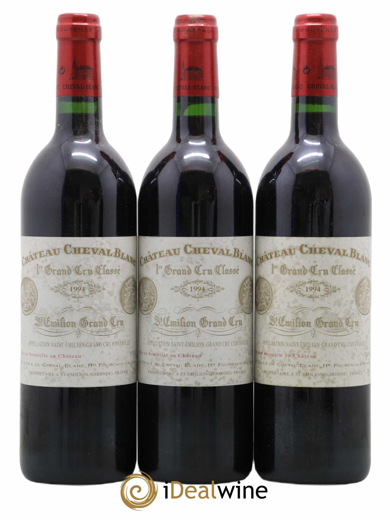 Château Cheval Blanc 1er Grand Cru Classé A 1994 - Lot de 12 bouteilles - 3