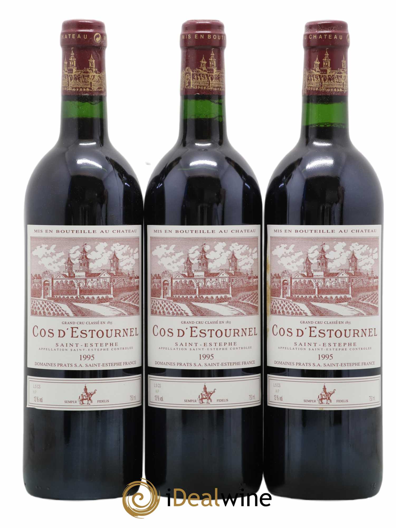 Cos d'Estournel 2ème Grand Cru Classé 1995 - Lot de 12 bouteilles - 1