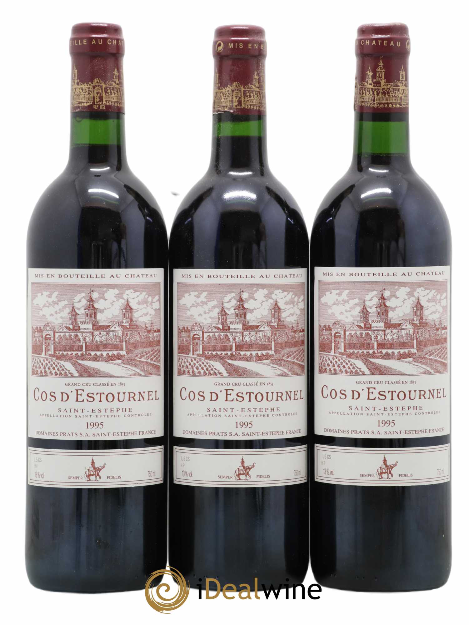 Cos d'Estournel 2ème Grand Cru Classé 1995 - Lot de 12 bouteilles - 2