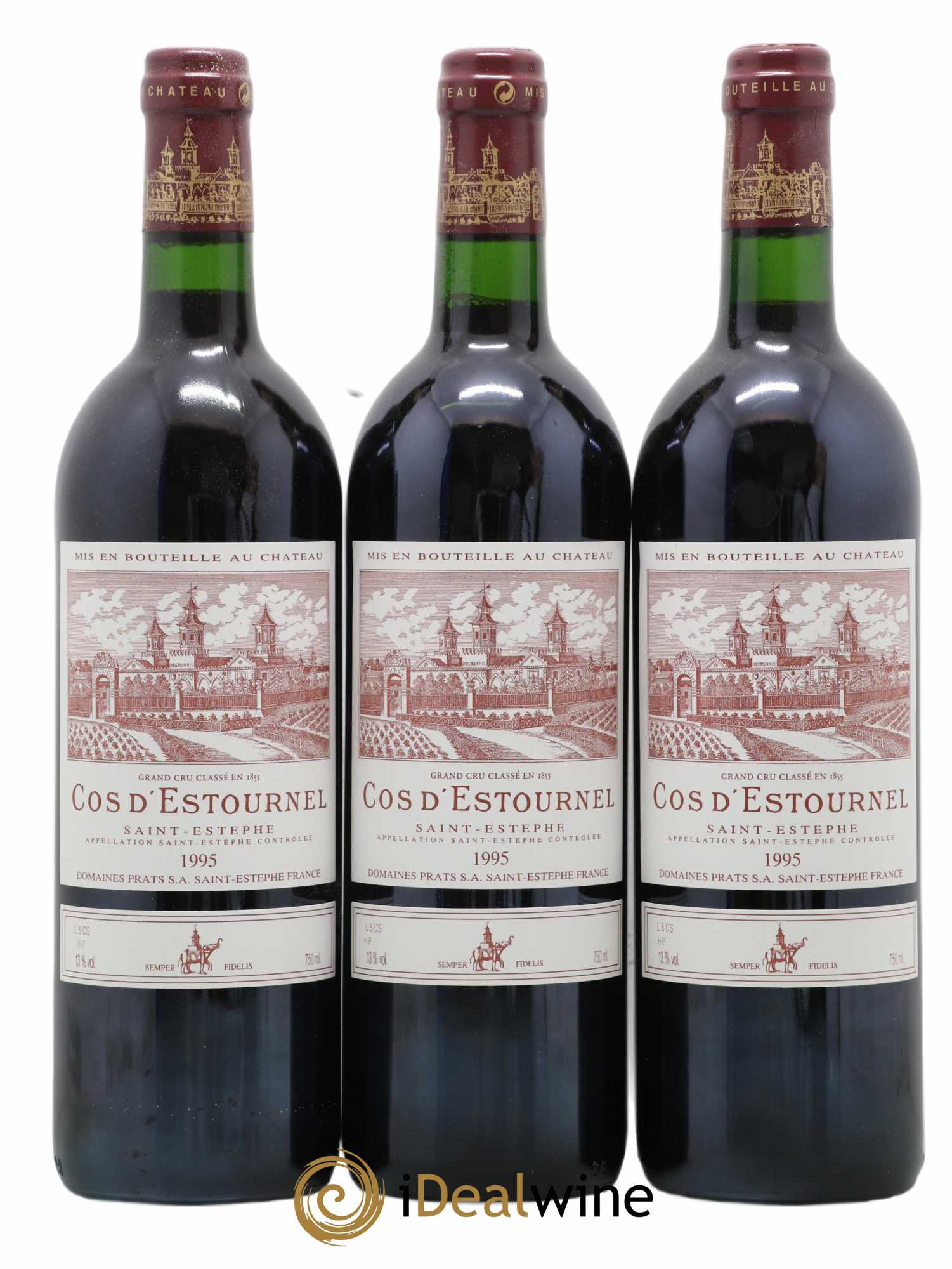 Cos d'Estournel 2ème Grand Cru Classé 1995 - Lot de 12 bouteilles - 3