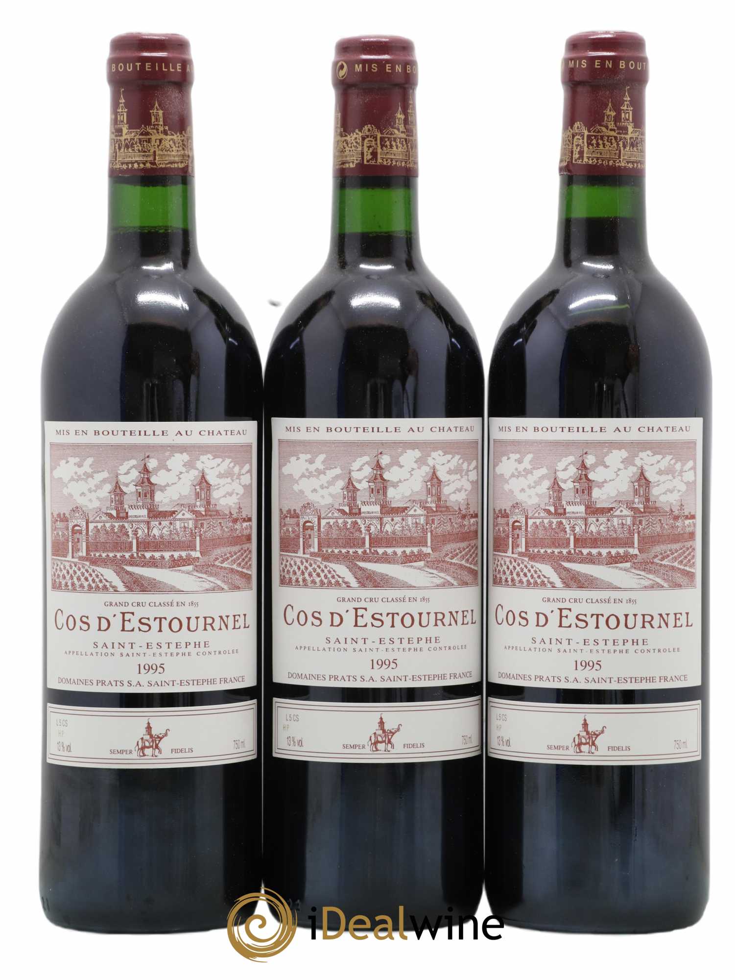Cos d'Estournel 2ème Grand Cru Classé 1995 - Lot de 12 bouteilles - 4