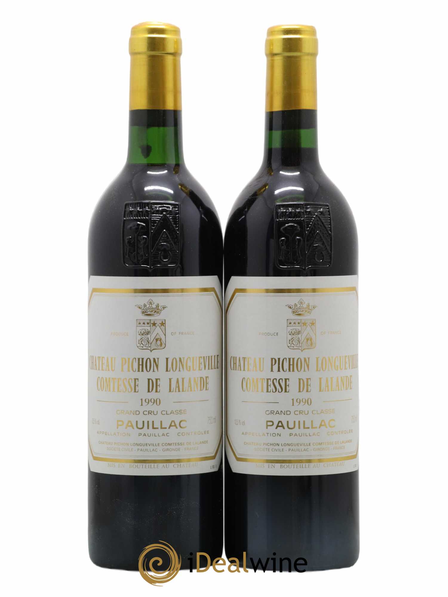 Château Pichon Longueville Comtesse de Lalande 2ème Grand Cru Classé 1990 - Lot de 11 bouteilles - 7