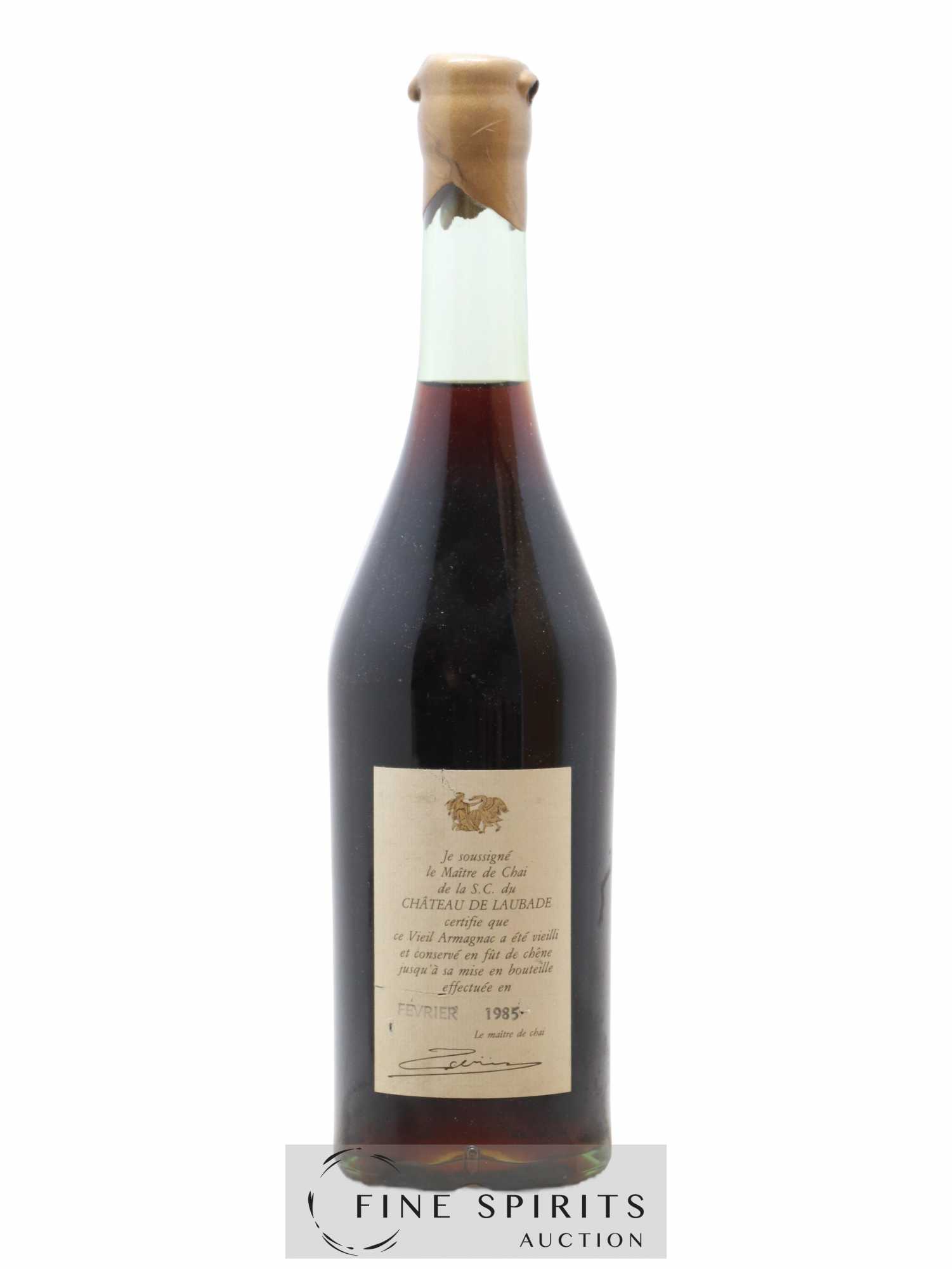Château de Laubade 1939 Of. bottled 1985 - Lot de 1 bouteille - 2