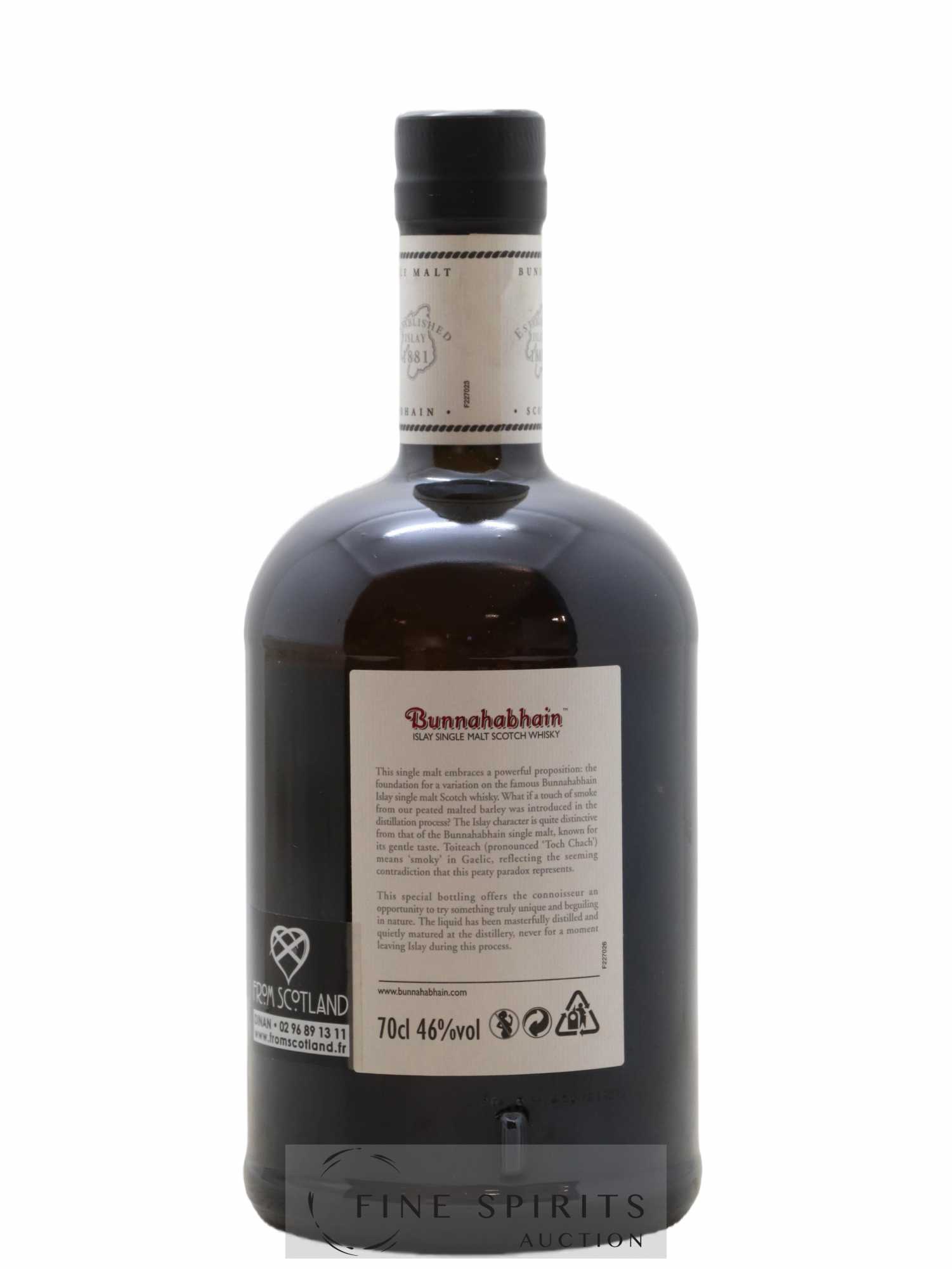 Bunnahabhain Of. Toiteach - Lot of 1 bottle - 1