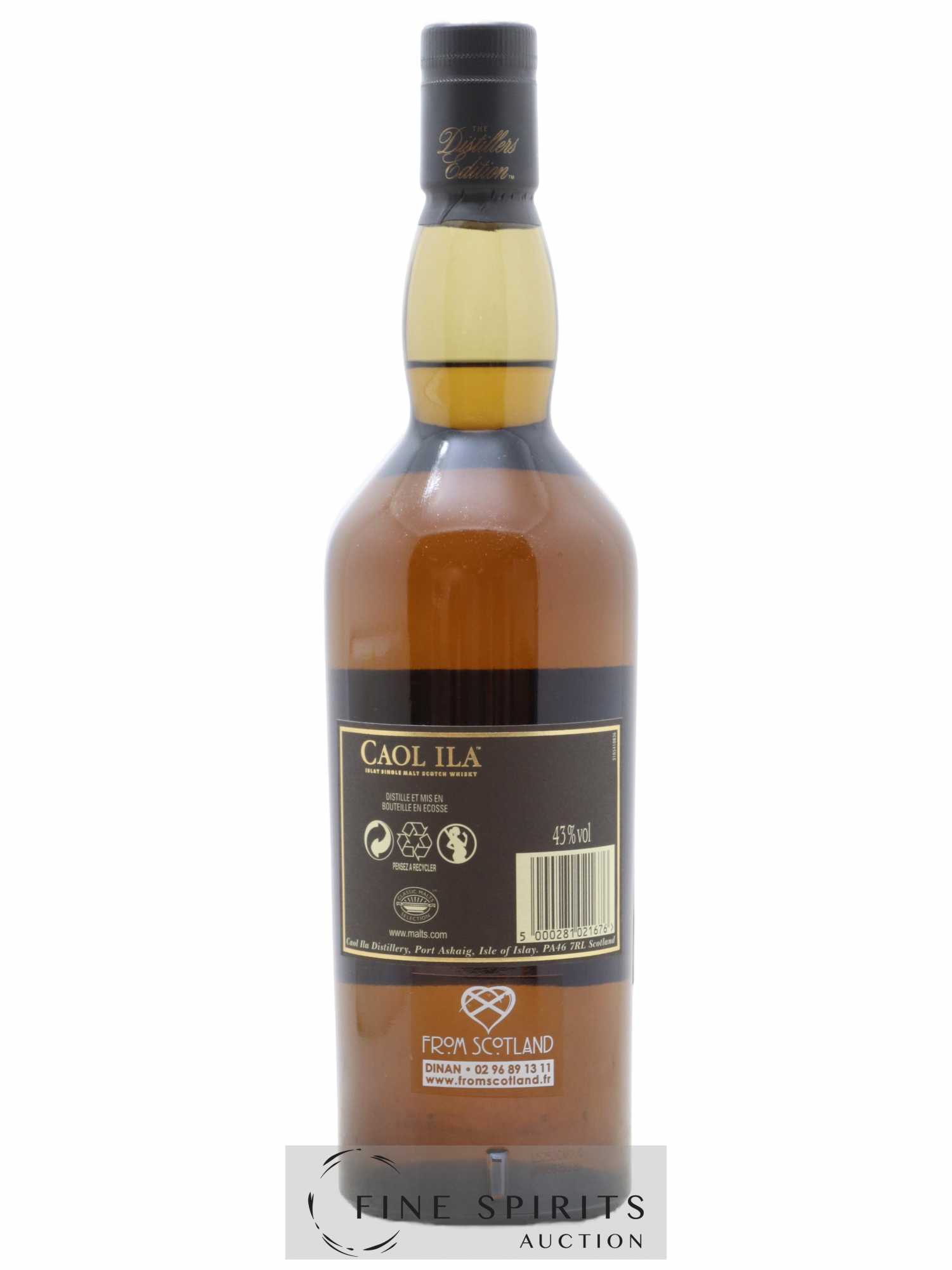 Caol Ila 2003 Of. Special Release C-si 2-475 - bottled 2015 The Distillers Edition - Lot of 1 bottle - 2