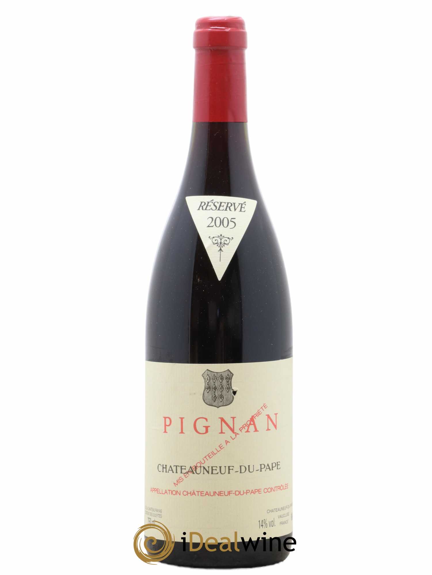 Châteauneuf-du-Pape Domaine de Pignan 2005 - Lot de 1 bouteille - 0