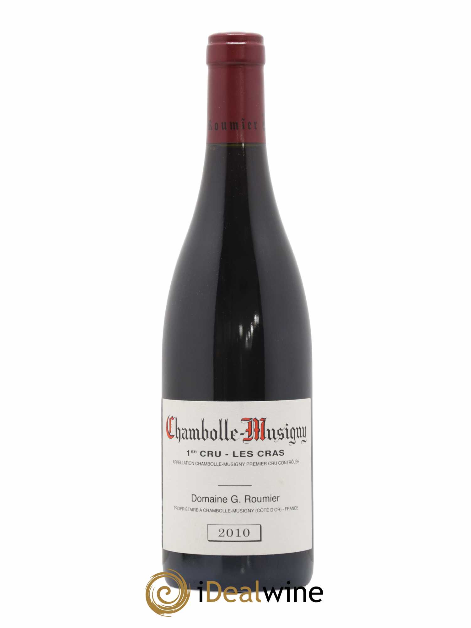 Chambolle-Musigny 1er Cru Les Cras Georges Roumier (Domaine) 2010 - Lot de 1 bouteille - 0