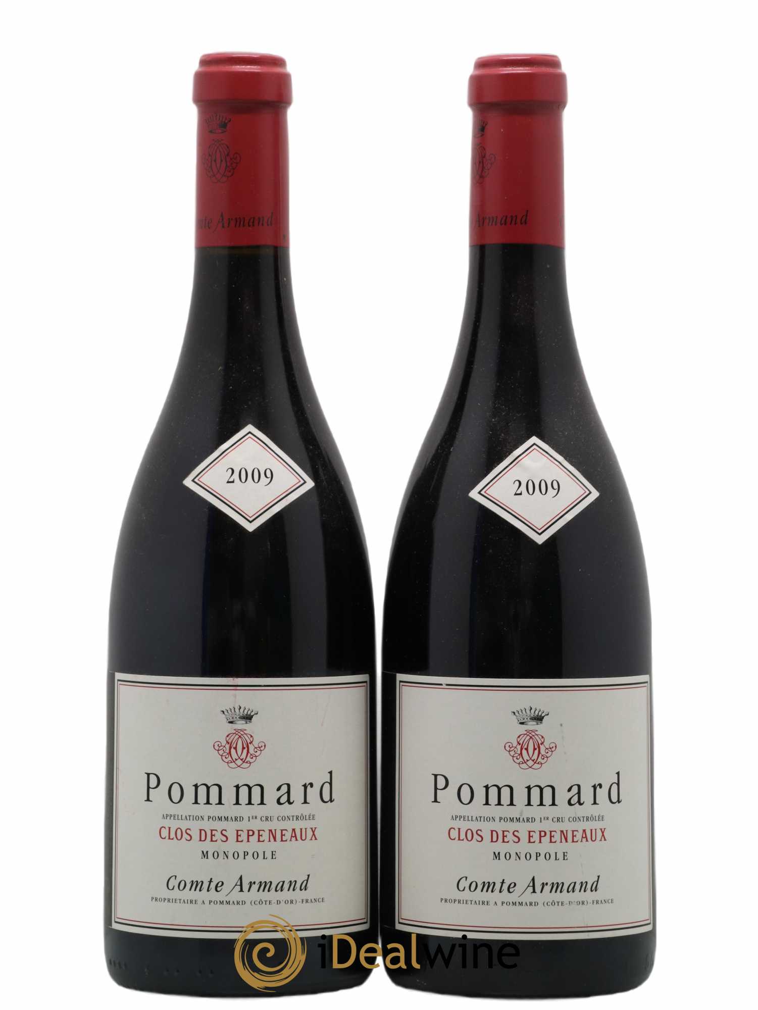 Pommard 1er Cru Clos des Epeneaux Comte Armand 2009 - Lot de 2 bouteilles - 0
