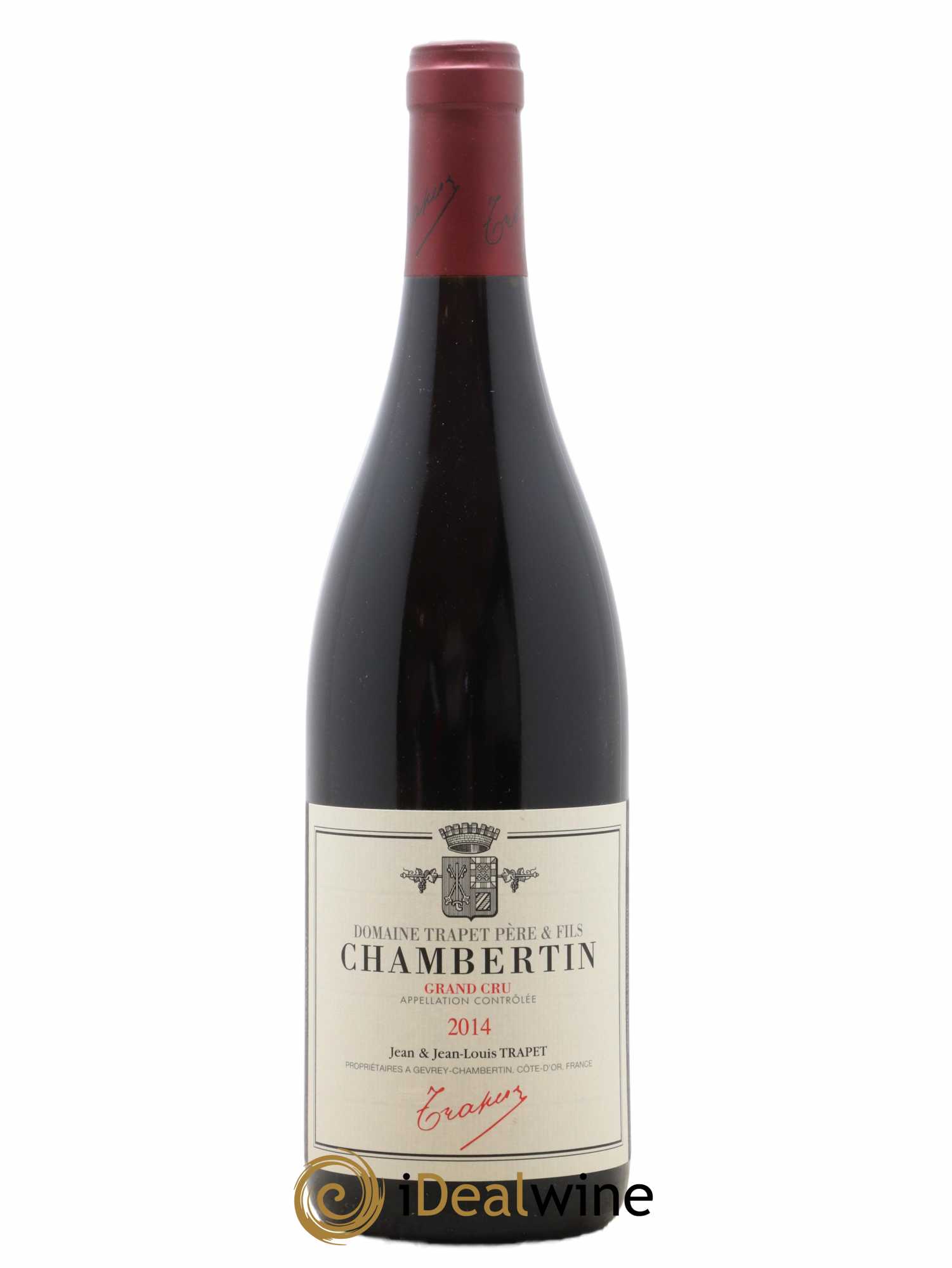 Chambertin Grand Cru Domaine Trapet 2014 - Lot de 1 bouteille - 0