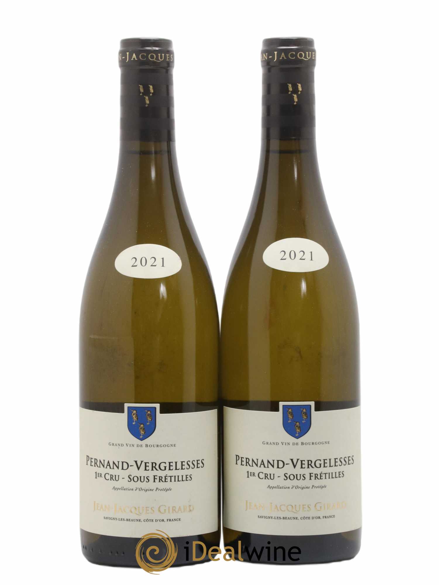 Pernand-Vergelesses 1er Cru 2021 - Posten von 2 Flaschen - 0