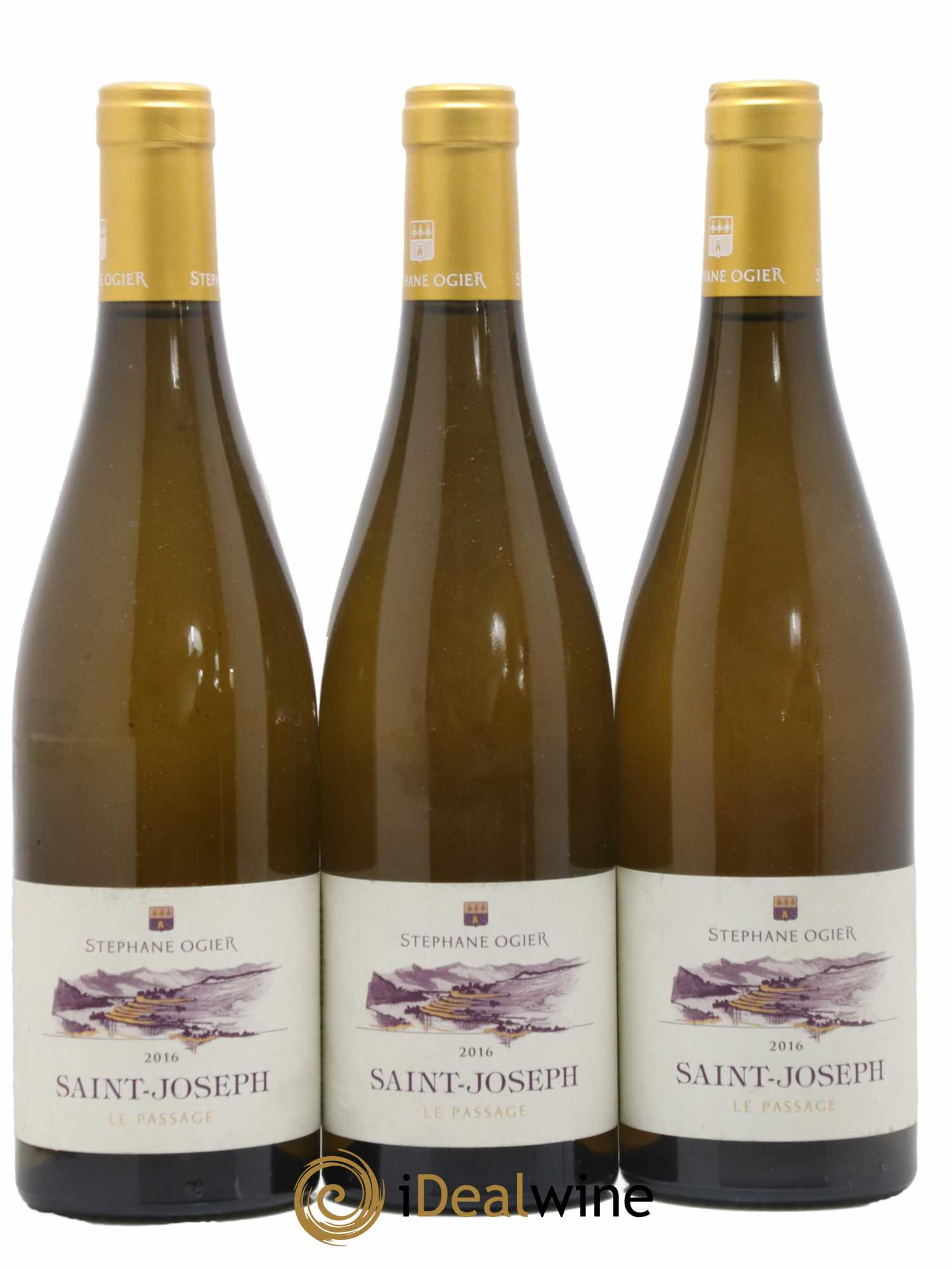 Saint-Joseph Le Passage Stéphane Ogier 2016 - Lot de 3 bouteilles - 0