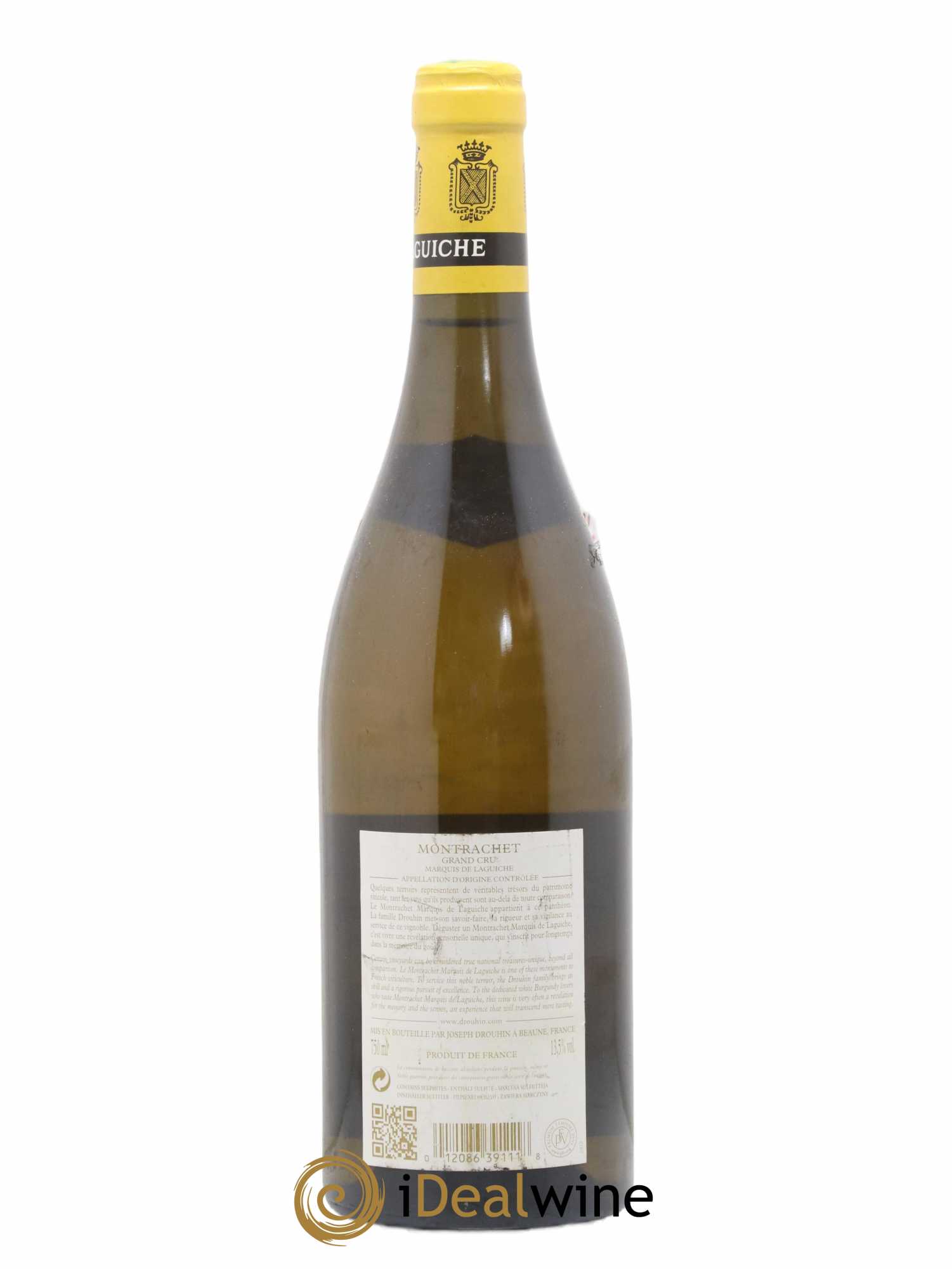 Montrachet Grand Cru Marquis de Laguiche Joseph Drouhin 2010 - Lot de 1 bouteille - 1