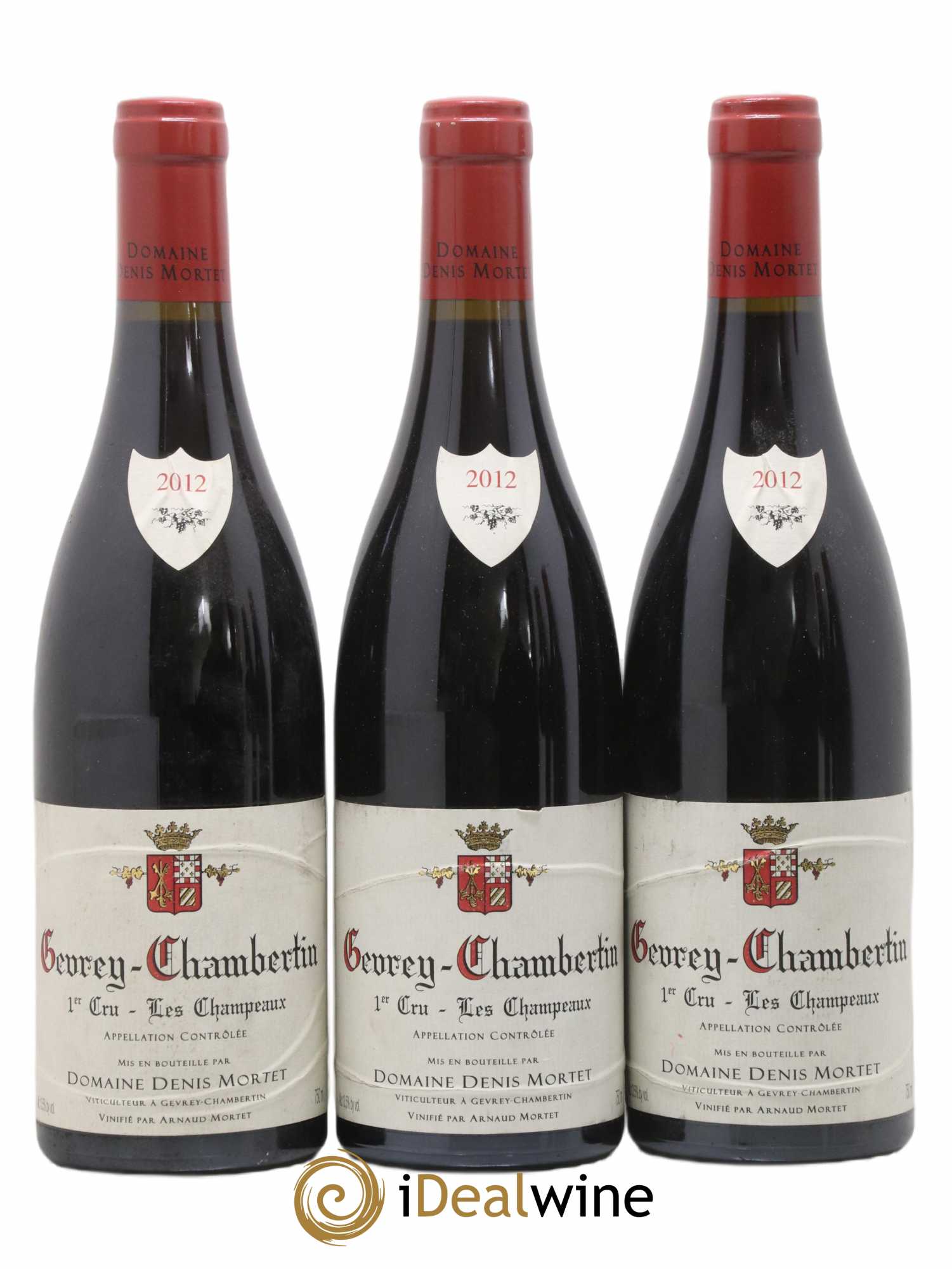 Gevrey-Chambertin 1er Cru Les Champeaux Denis Mortet (Domaine) 2012 - Lot de 3 bouteilles - 0