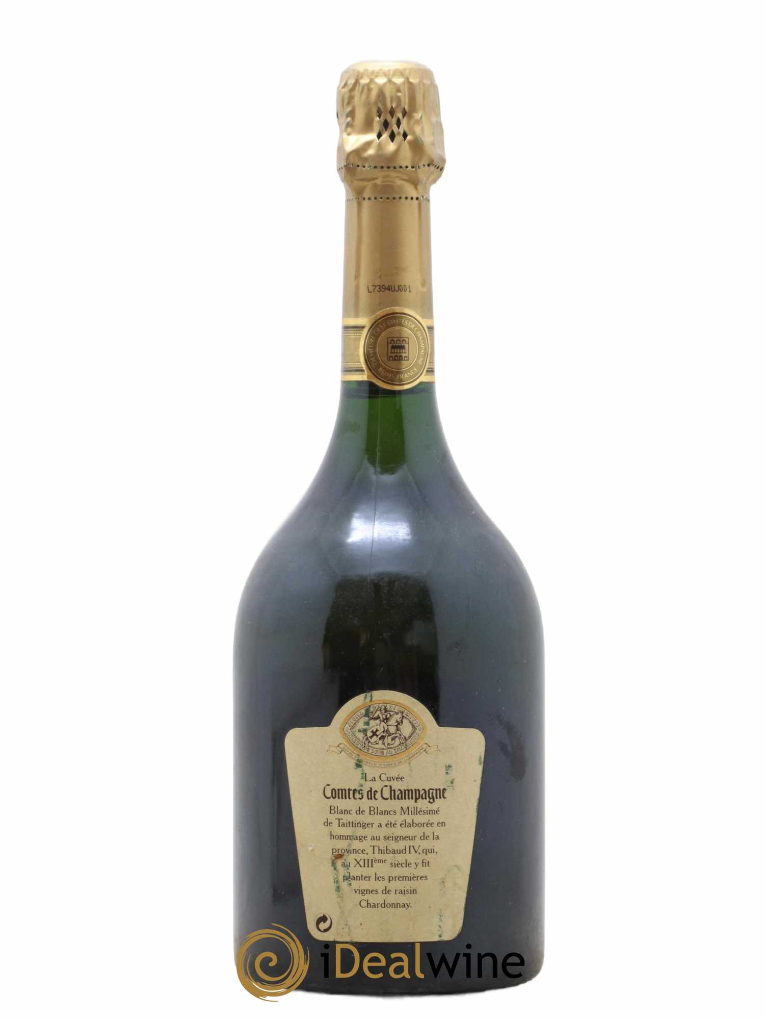 Comtes de Champagne Taittinger 1990 - Lot de 1 bouteille - 1