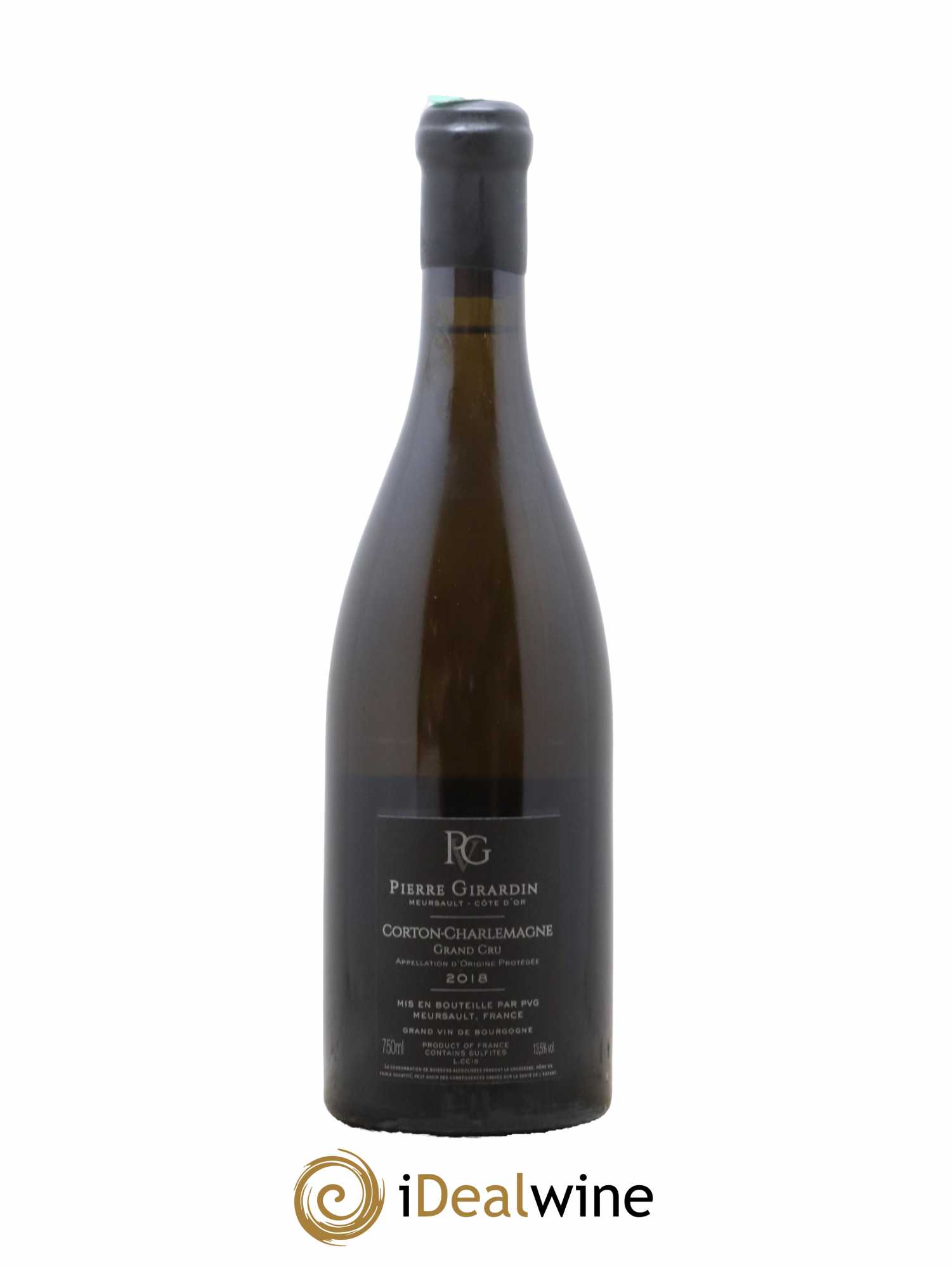 Corton-Charlemagne Grand Cru Pierre Girardin 2018 - Lot de 1 bouteille - 1
