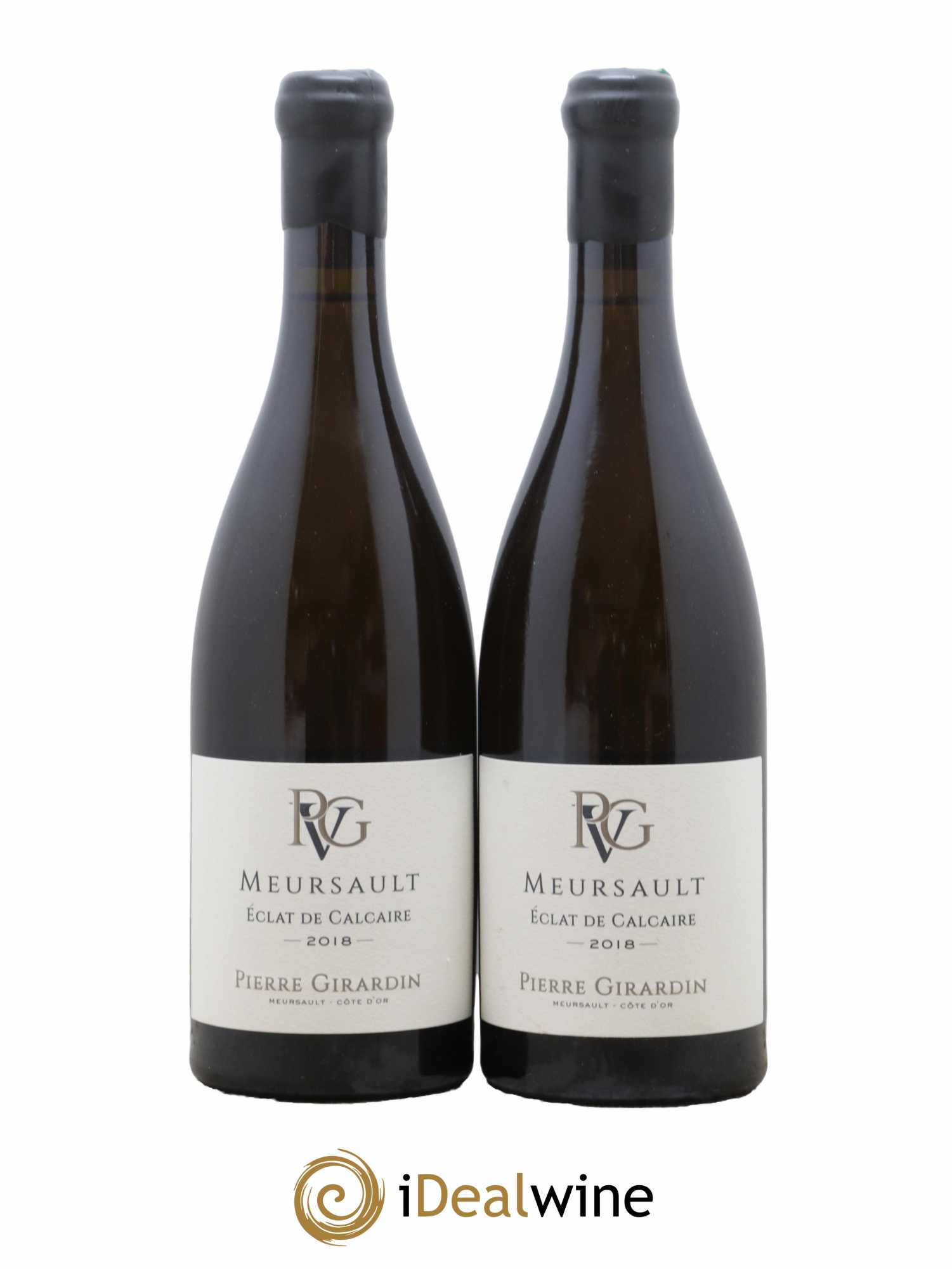Meursault Eclat de Calcaire Pierre Girardin 2018 - Lot de 2 bouteilles - 0