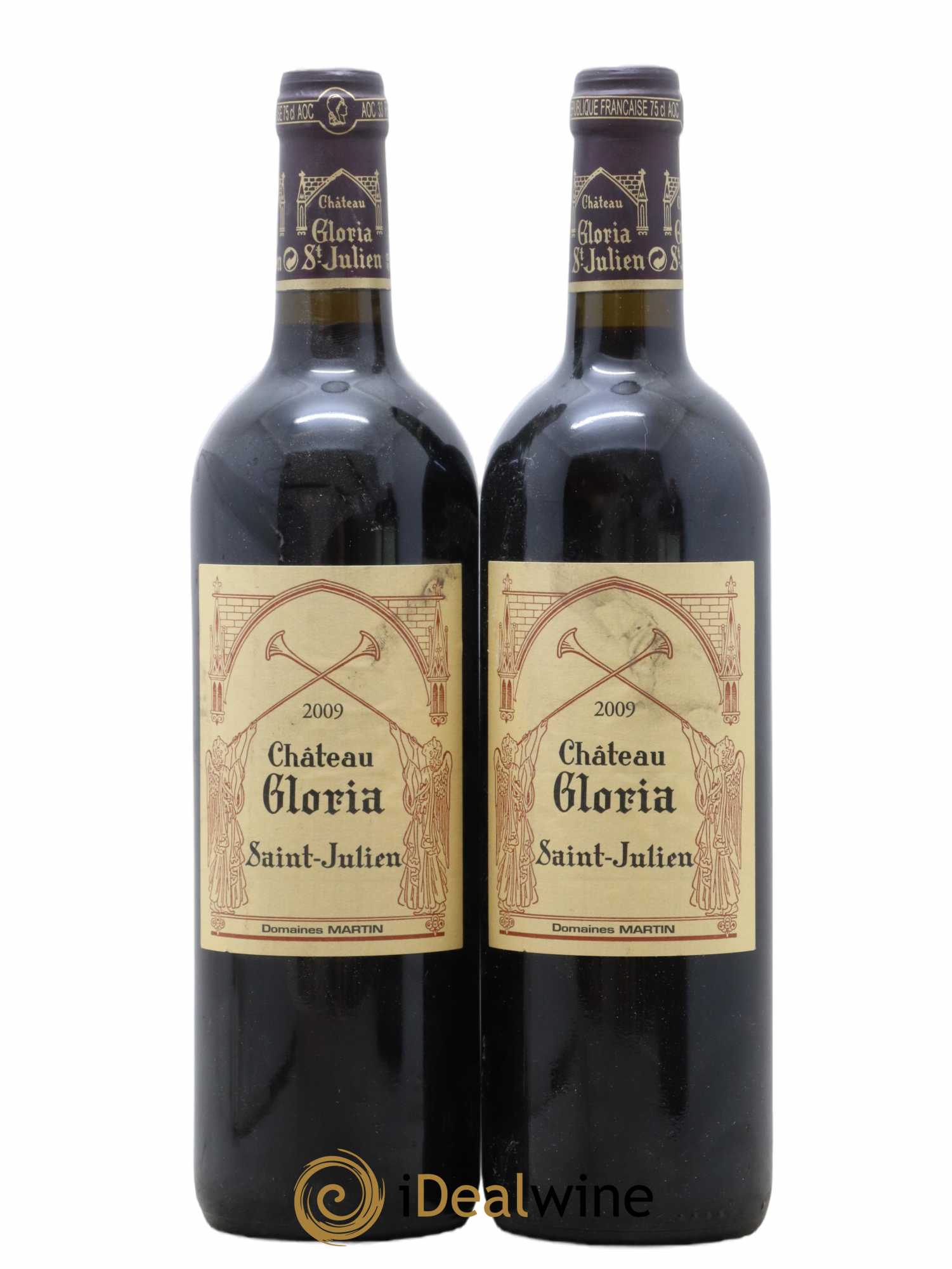 Château Gloria 2009 - Lot de 2 bouteilles - 0