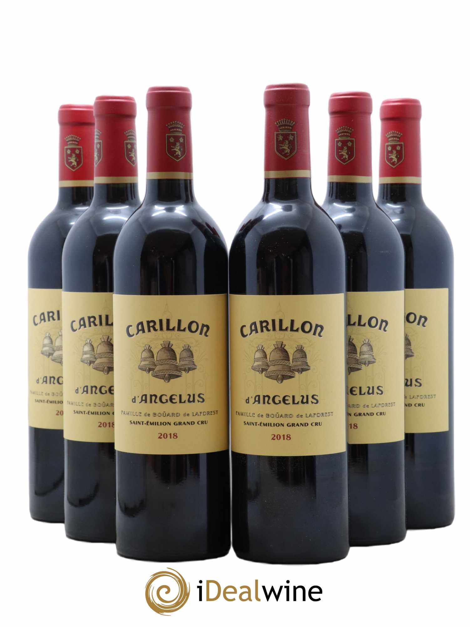 Le Carillon de l'Angélus Second Vin 2018 - Lot de 6 bouteilles - 0