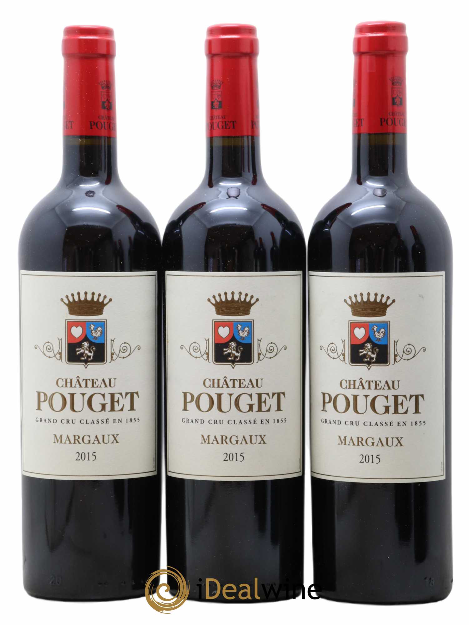 Château Pouget 4ème Grand Cru Classé 2015 - Lot de 6 bouteilles - 1
