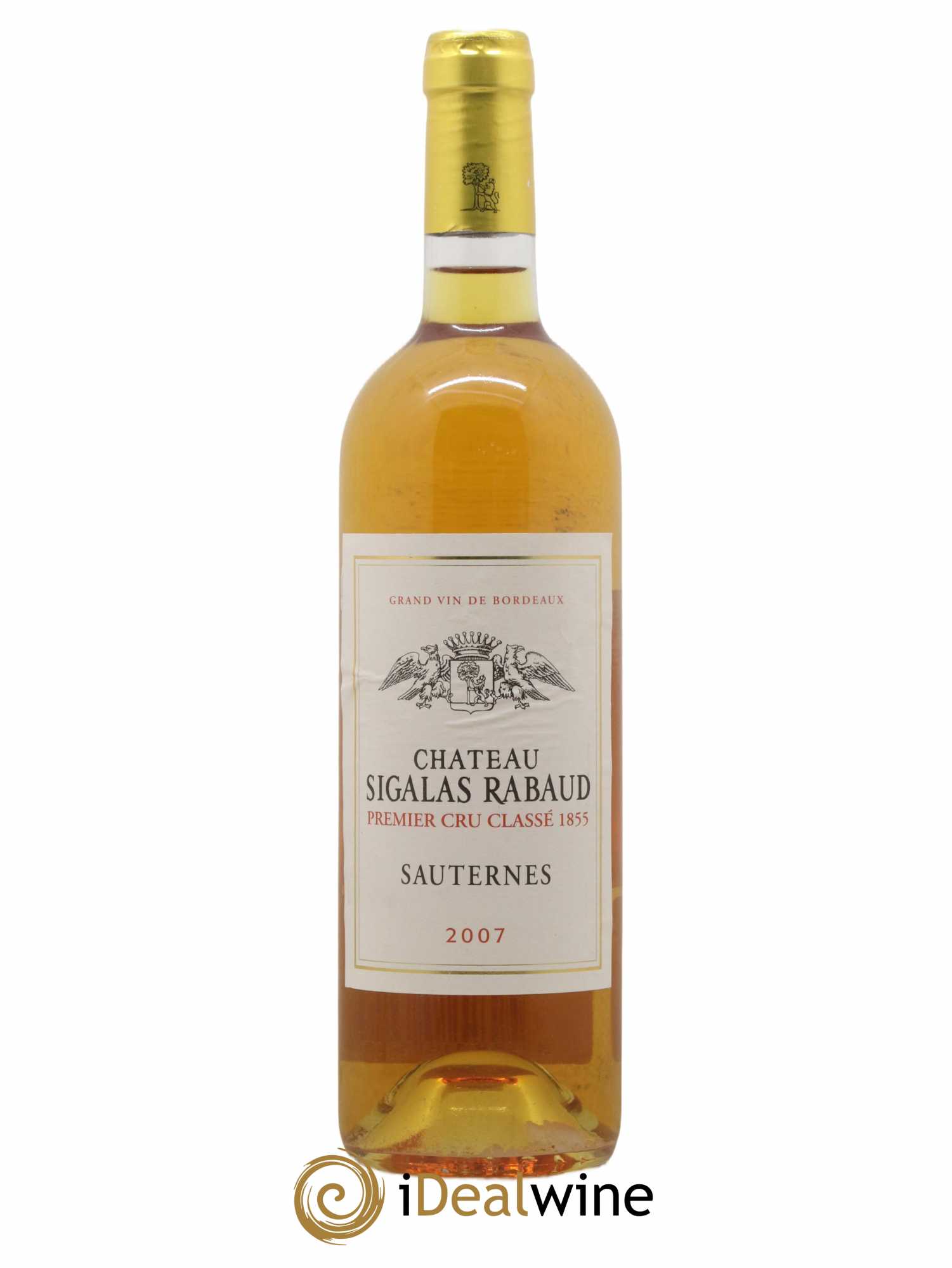 Château Sigalas Rabaud 1er Grand Cru Classé 2007 - Posten von 1 Flasche - 0