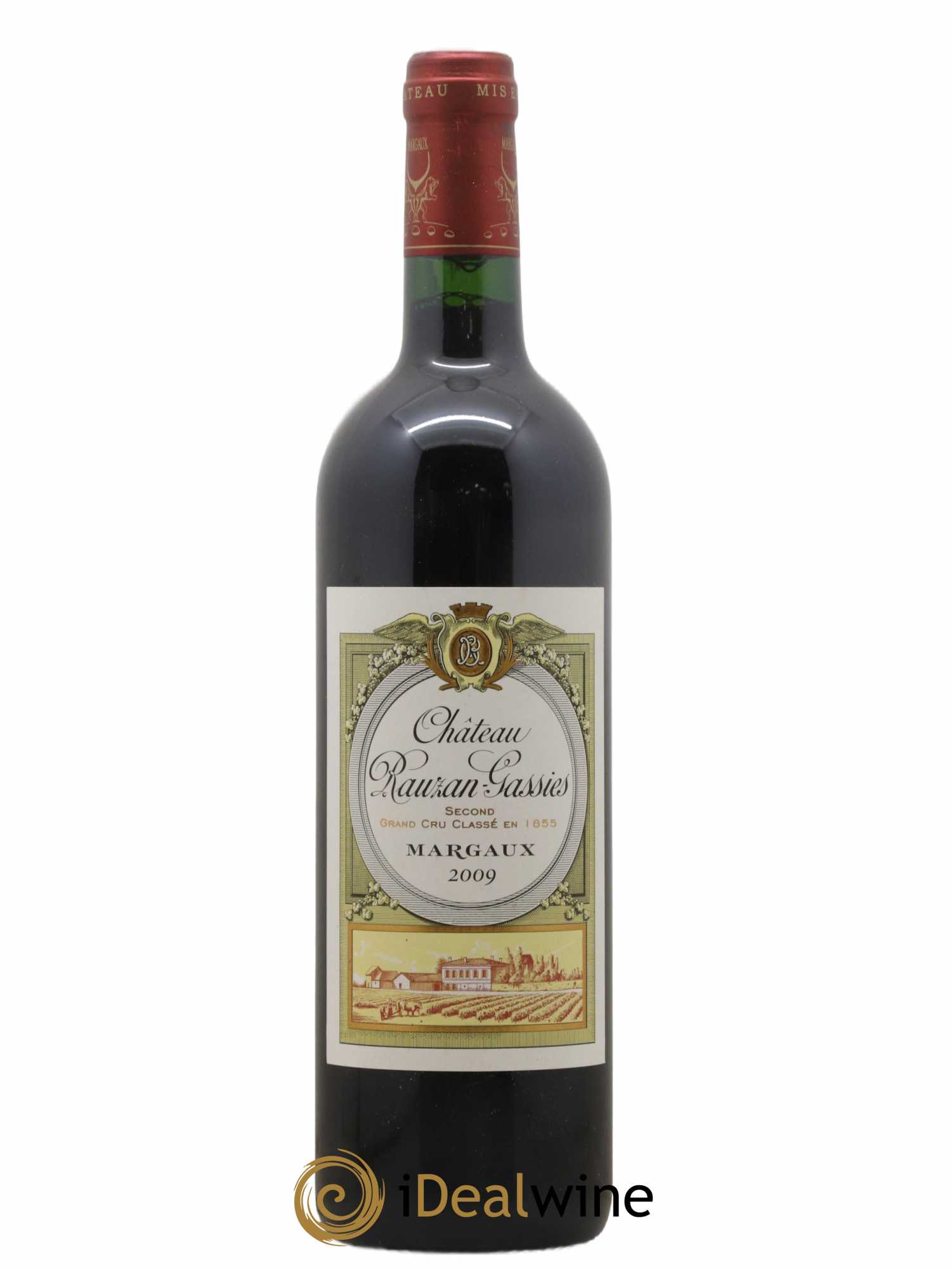 Château Rauzan-Gassies 2ème Grand Cru Classé 2009 - Lot de 1 bouteille - 0