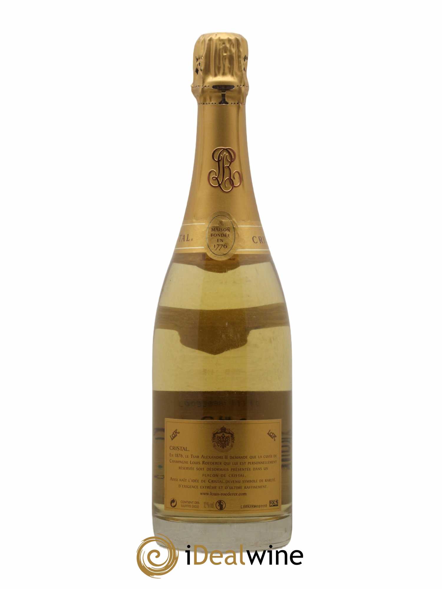 Cristal Louis Roederer 2005 - Lot de 1 bouteille - 2