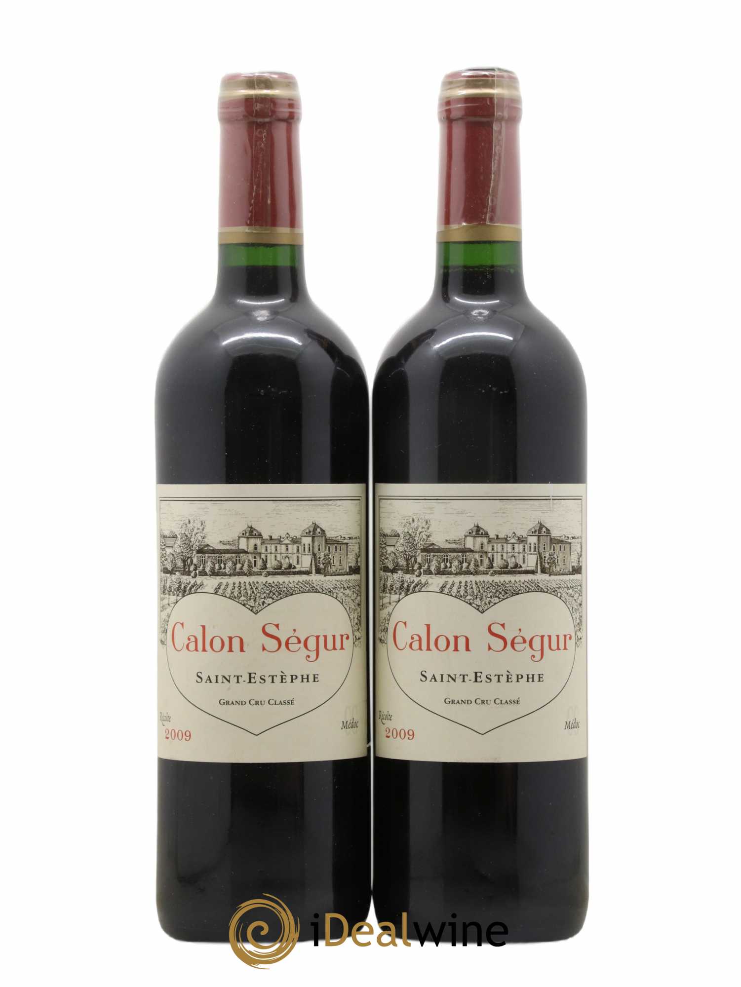 Château Calon Ségur 3ème Grand Cru Classé 2009 - Lot de 2 bouteilles - 0