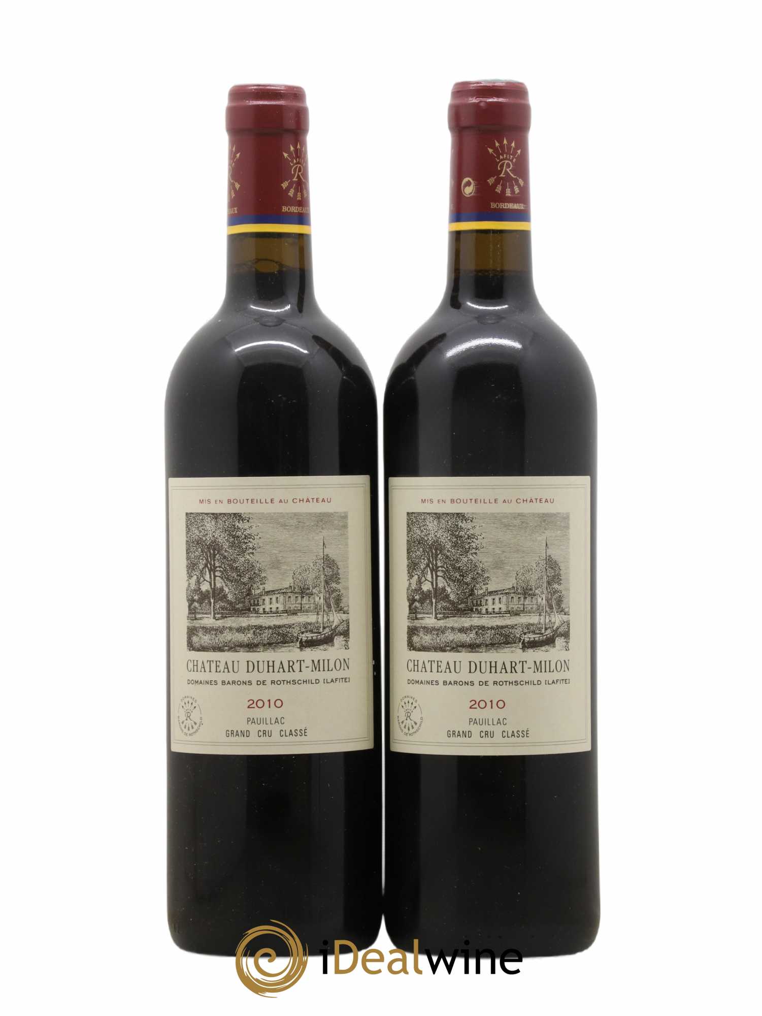 Château Duhart-Milon 4ème Grand Cru Classé 2010 - Lot de 2 bouteilles - 0