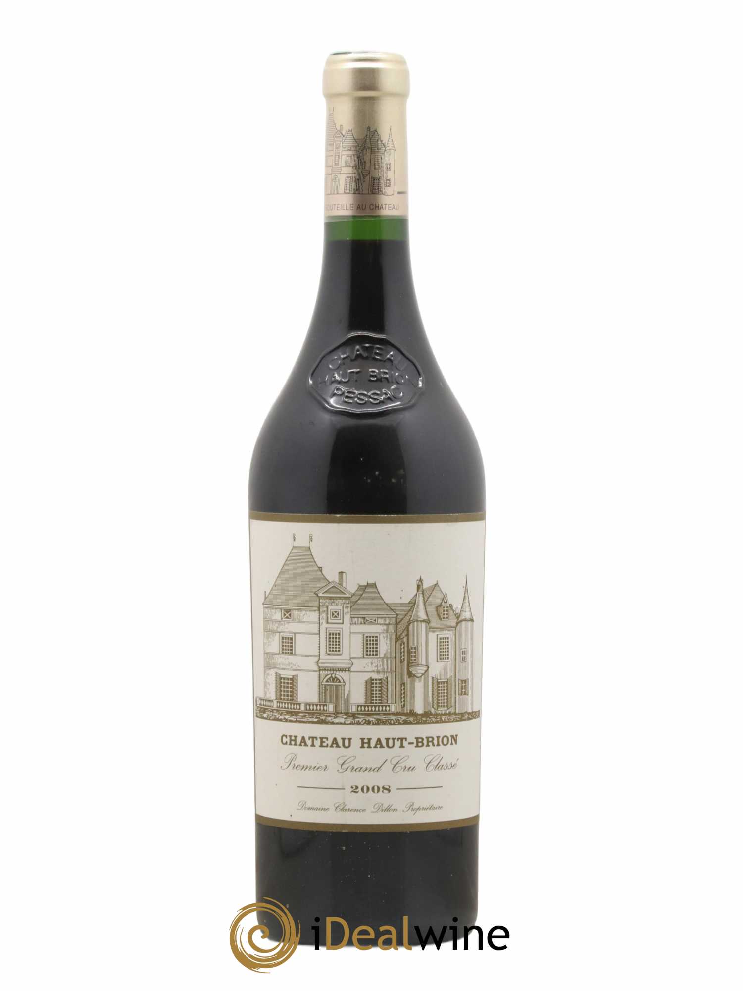 Château Haut Brion 1er Grand Cru Classé 2008 - Lot de 1 bouteille - 0