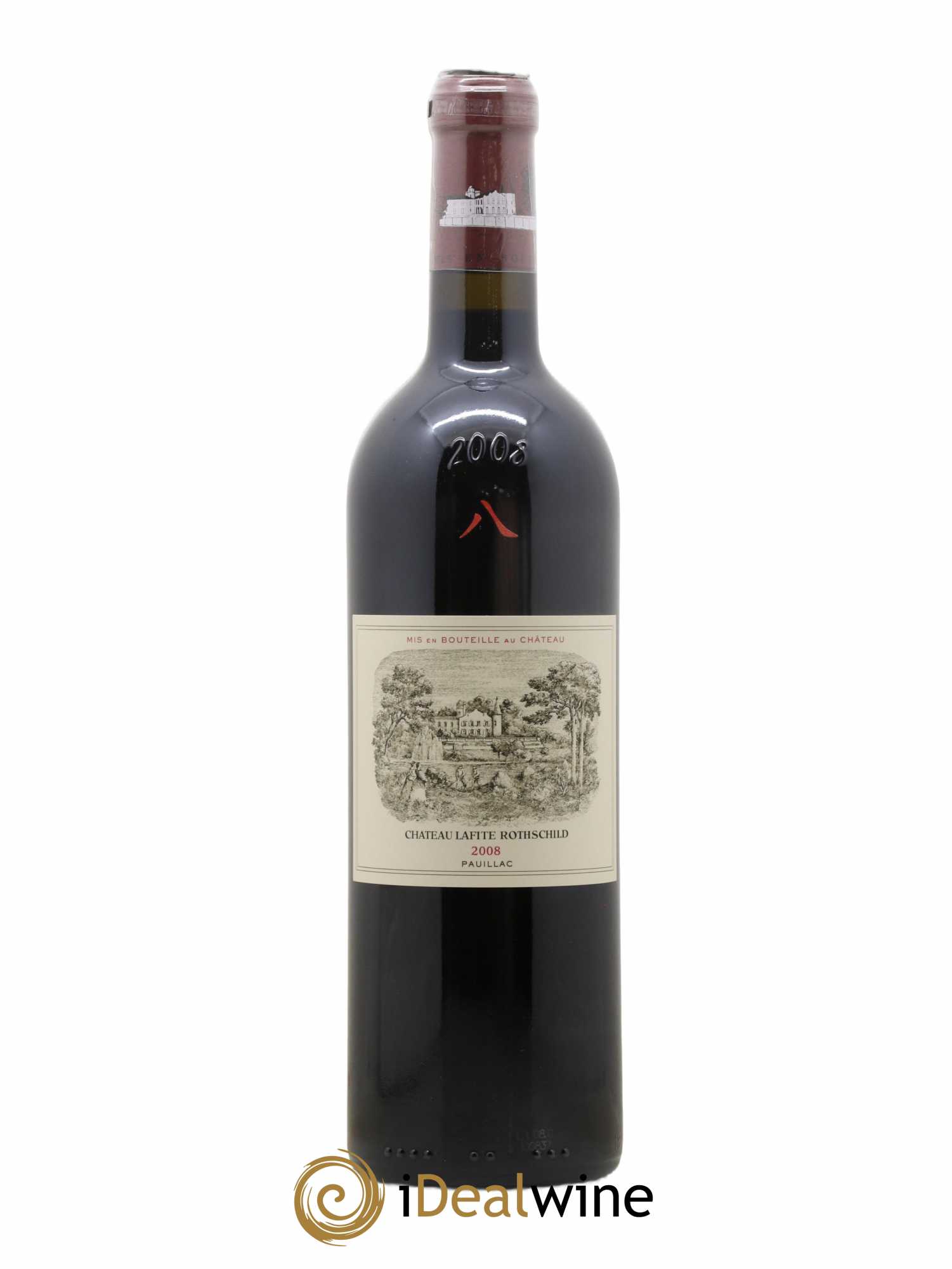 Château Lafite Rothschild 1er Grand Cru Classé 2008 - Lot de 1 bouteille - 0