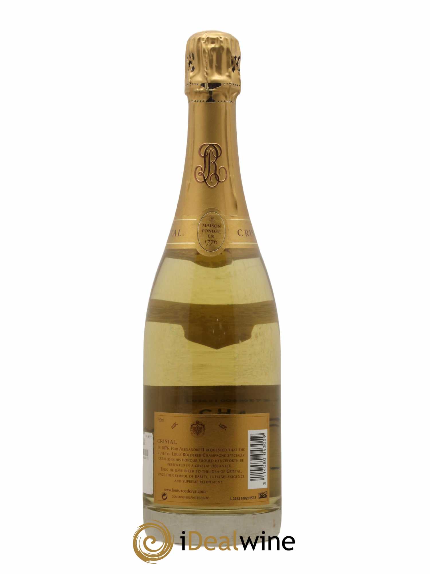 Cristal Louis Roederer 2004 - Lot de 1 bouteille - 2