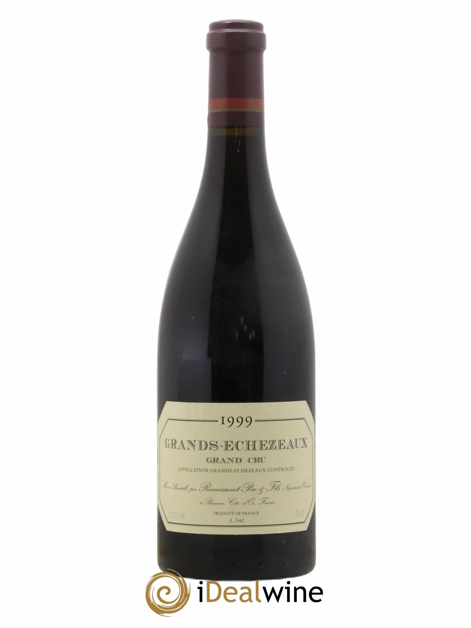 Grands-Echezeaux Grand Cru Remoissenet Père et Fils 1999 - Lot de 1 bouteille - 0