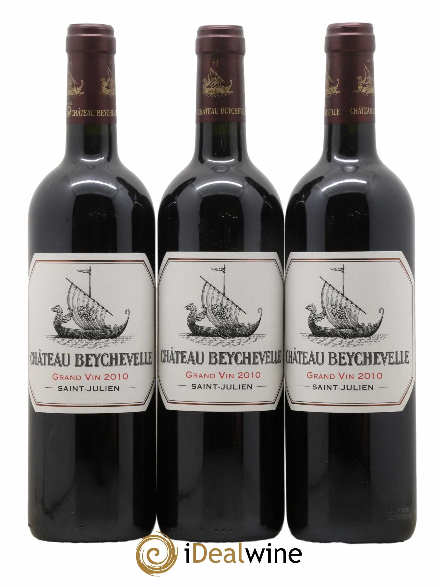 Château Beychevelle 4ème Grand Cru Classé 2010 - Lot de 6 bouteilles - 1