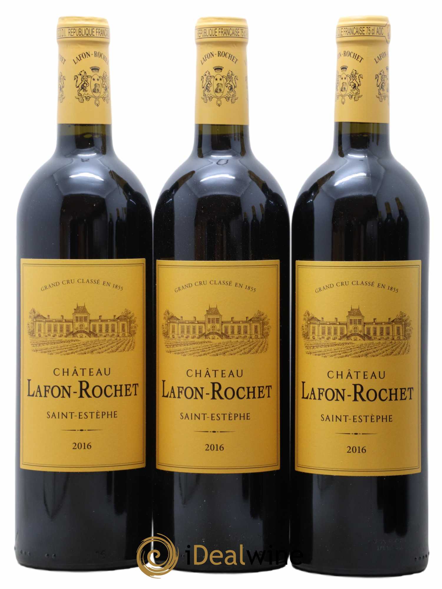 Château Lafon Rochet 4ème Grand Cru Classé 2016 - Lot de 6 bouteilles - 1