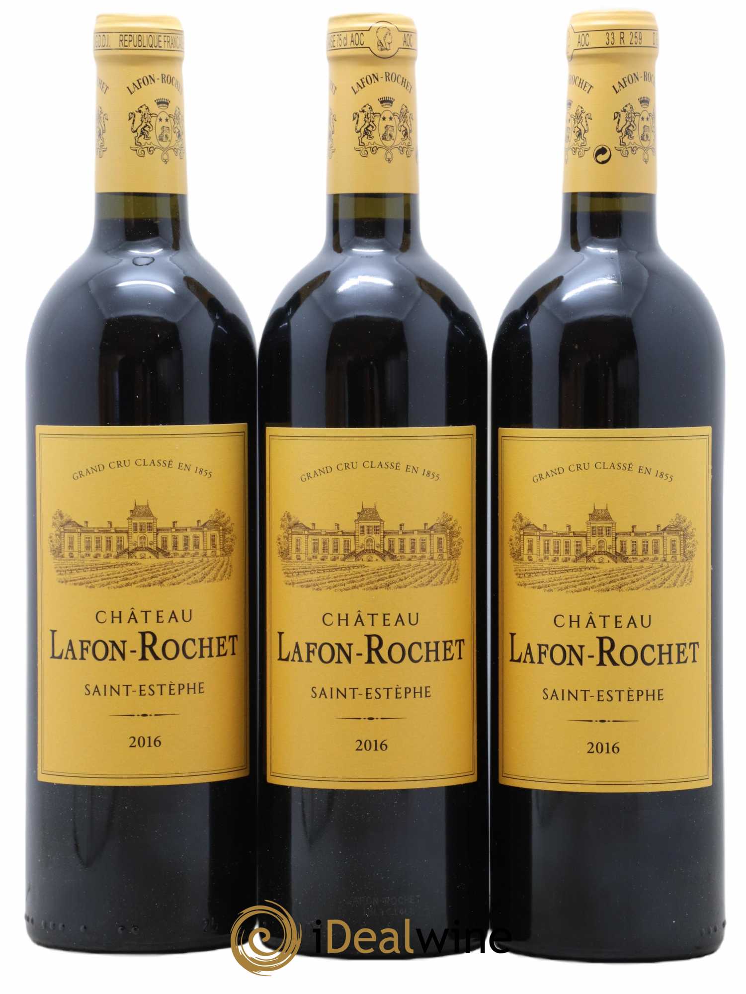 Château Lafon Rochet 4ème Grand Cru Classé 2016 - Lot de 6 bouteilles - 2