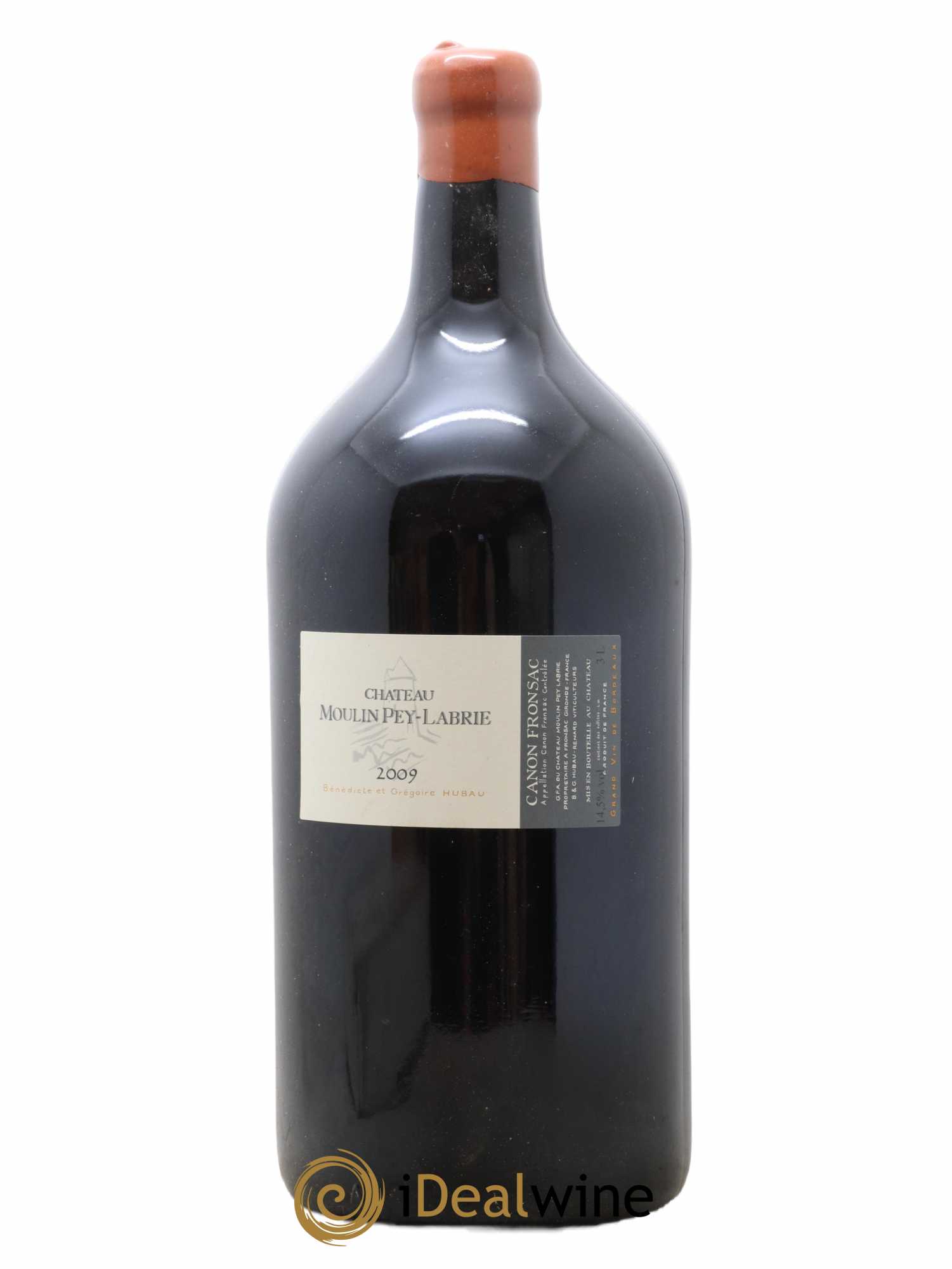 Château Moulin Pey-Labrie 2009 - Lot de 1 double magnum - 1