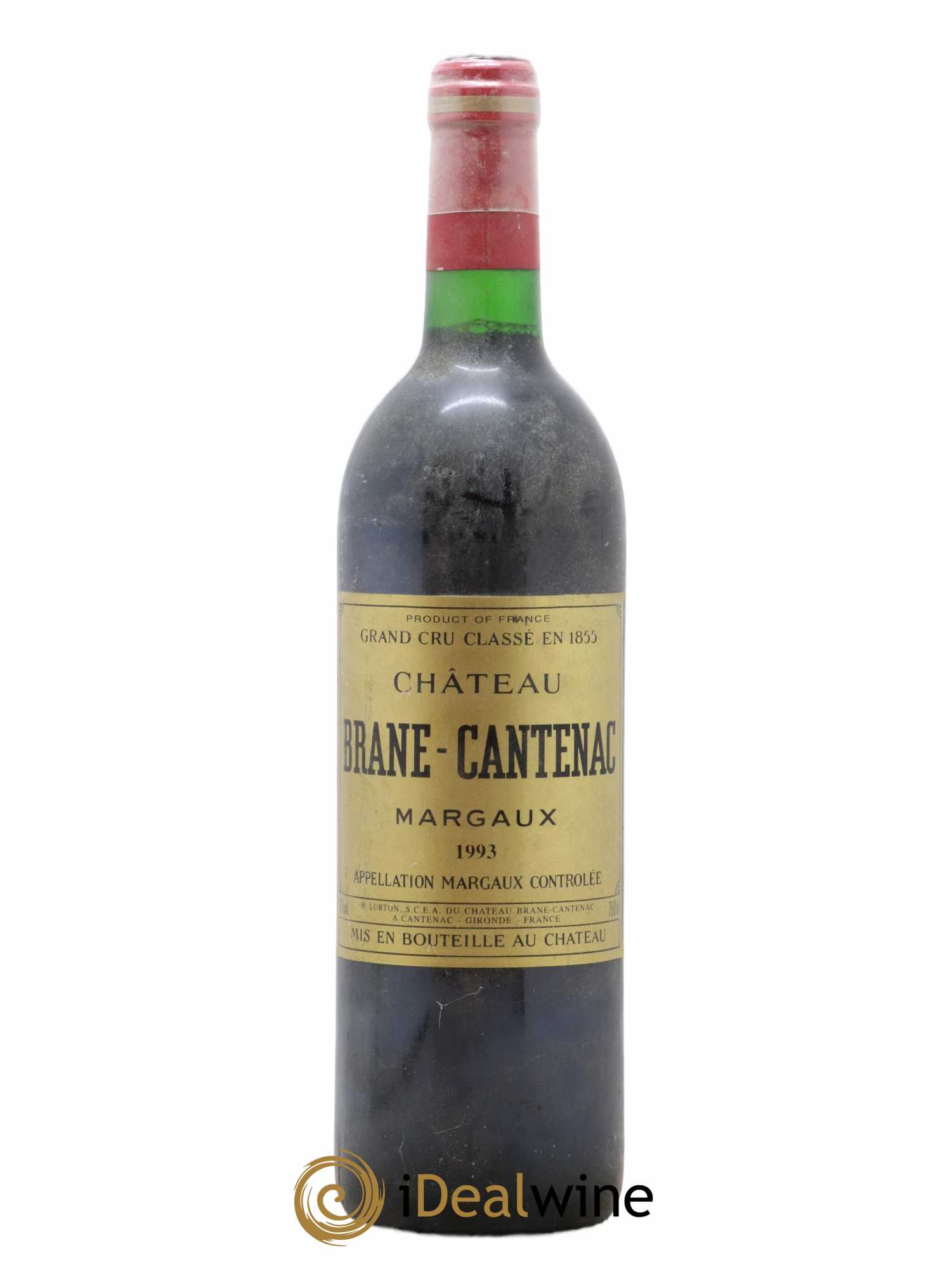 Château Brane Cantenac 2ème Grand Cru Classé 1993 - Lot de 1 bouteille - 0