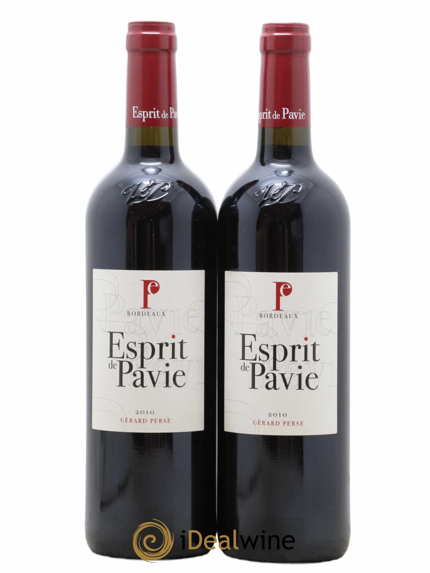 Bordeaux Supérieur Esprit de Pavie 2010 - Lot de 2 bouteilles - 0