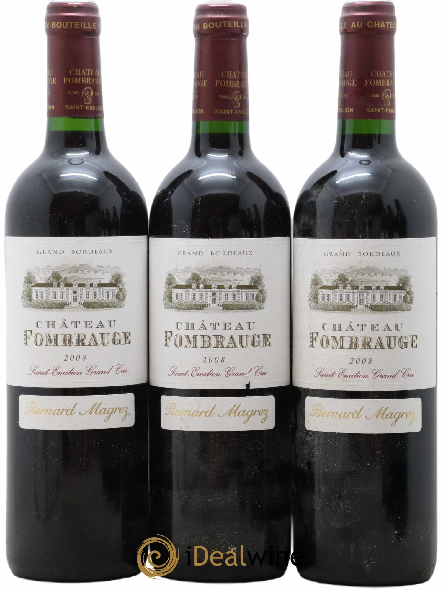 Château Fombrauge Grand Cru Classé 2008 - Lot of 6 bottles - 1