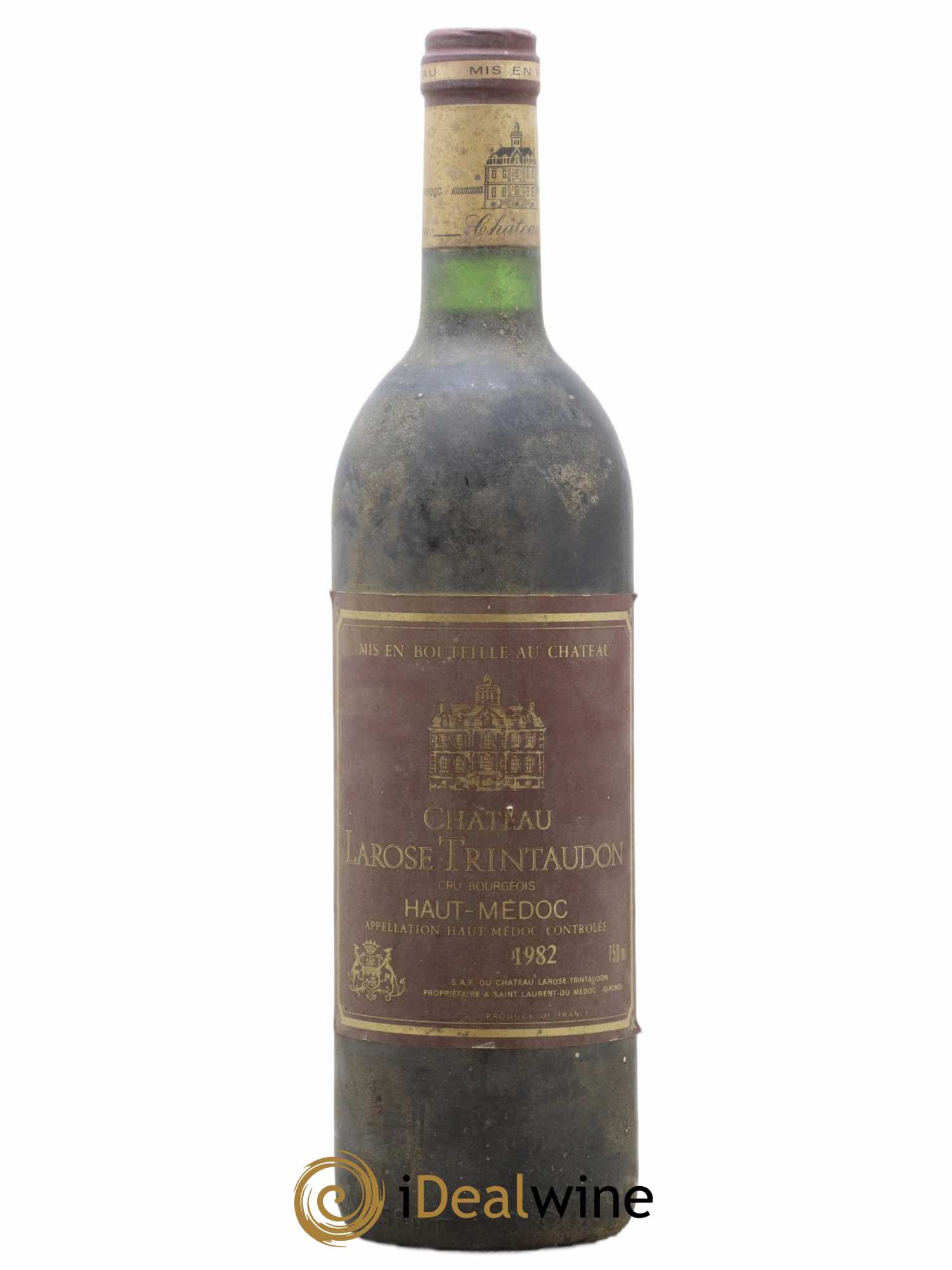 Château Larose Trintaudon Cru Bourgeois 1982 - Lot de 1 bouteille - 0