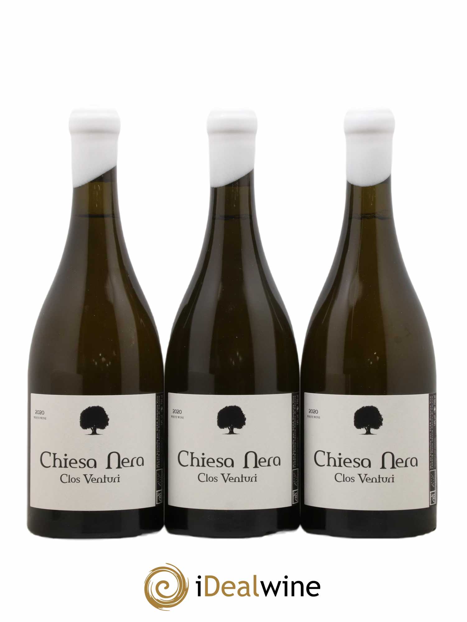 Vin de Corse Chiesa Nera Clos Venturi 2020 - Lot de 3 bouteilles - 0