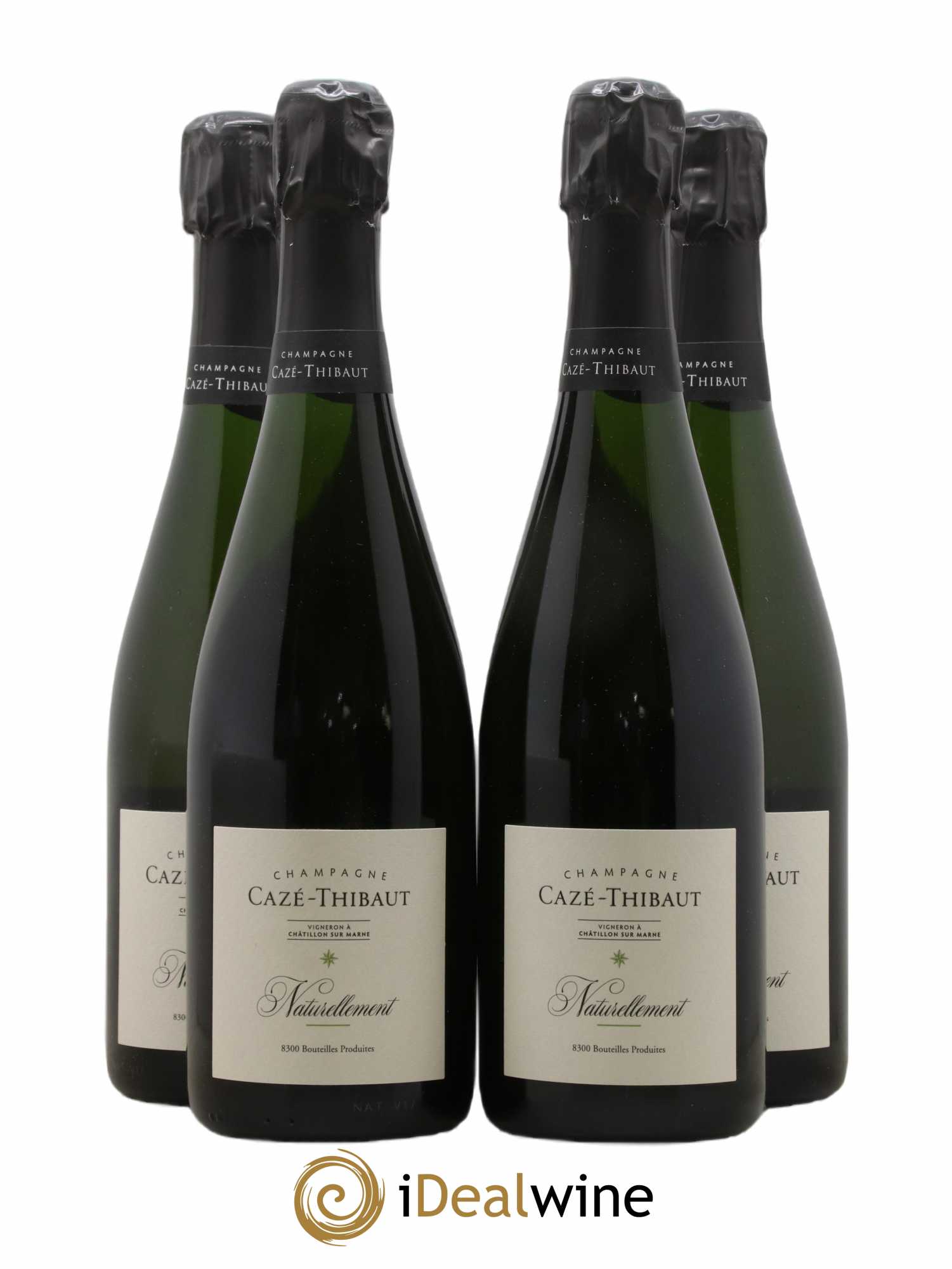 Naturellement Extra-Brut Cazé Thibaut - Lot de 4 bouteilles - 0