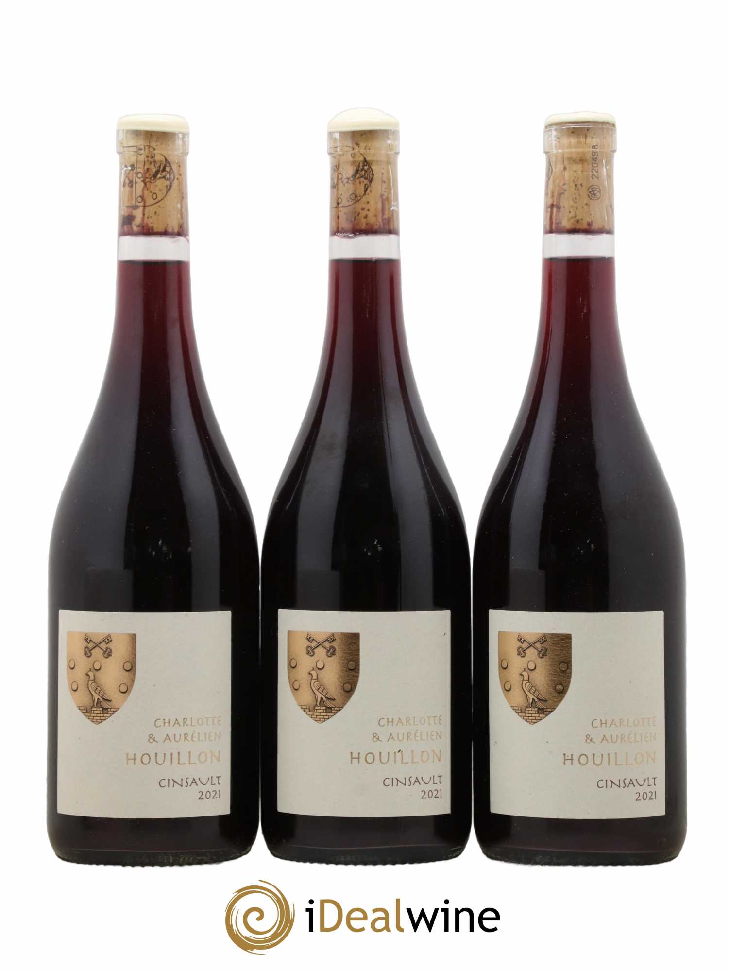 Vin de France Cinsault Aurélien et Charlotte Houillon 2021 - Lot de 3 bouteilles - 0