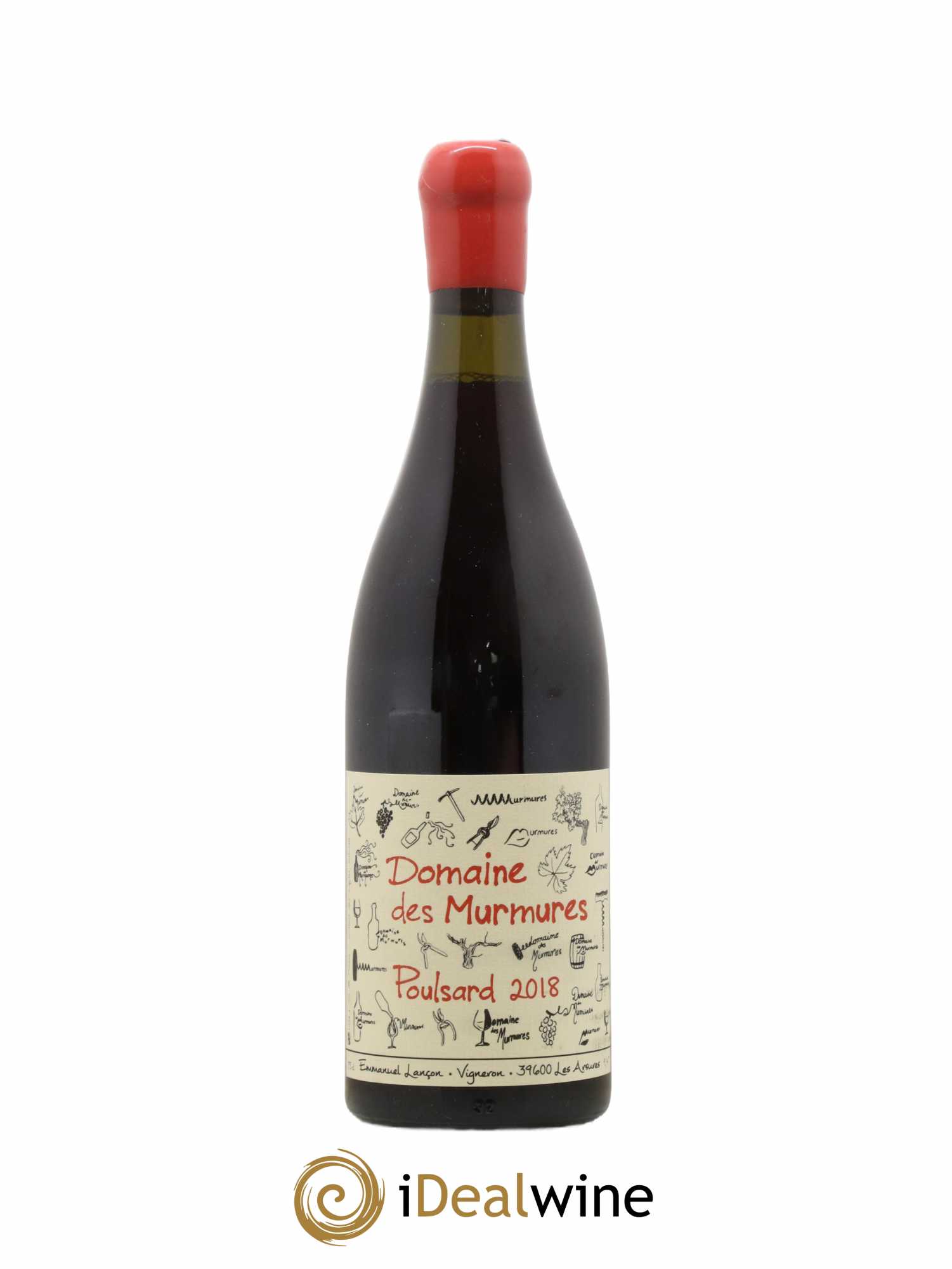 Vin de France Poulsard Murmures (Domaine des) - Emmanuel Lançon 2018 - Lot de 1 bouteille - 0